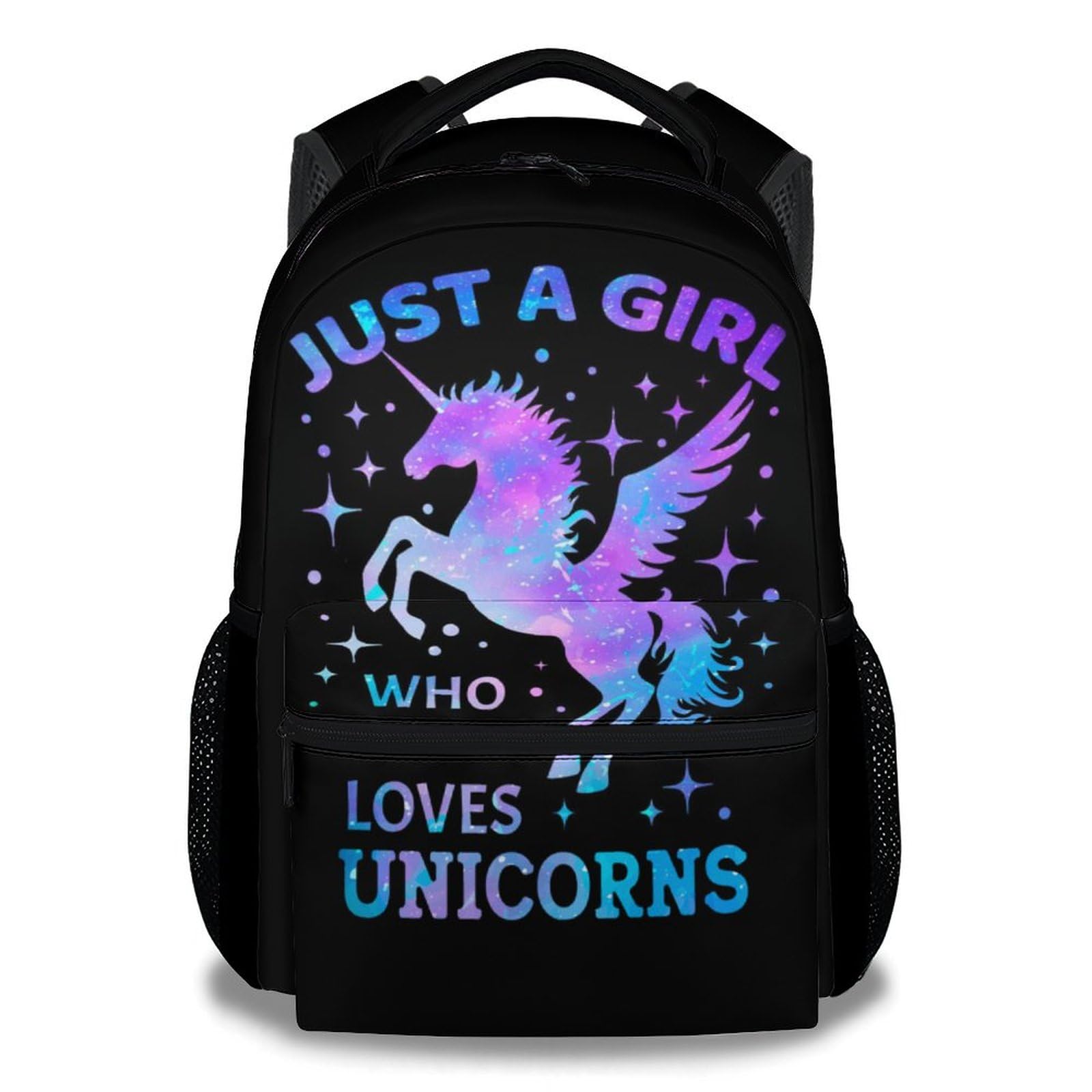 Unicorn Backpack for Girls & Women - 16 Inch Lightweight School Backpack, Cute Bookbag for Kids & Teens - Perfect for School, College, Travel & Daily Use