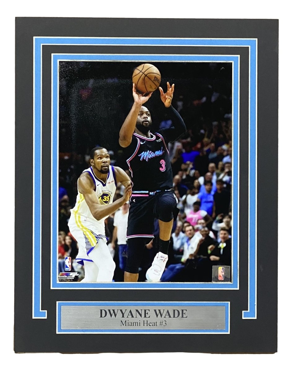 Dwyane Wade Miami Heat 8x10 Matted Photo - Perfect for Sports Memorabilia, Fan Gifts & Home Decor