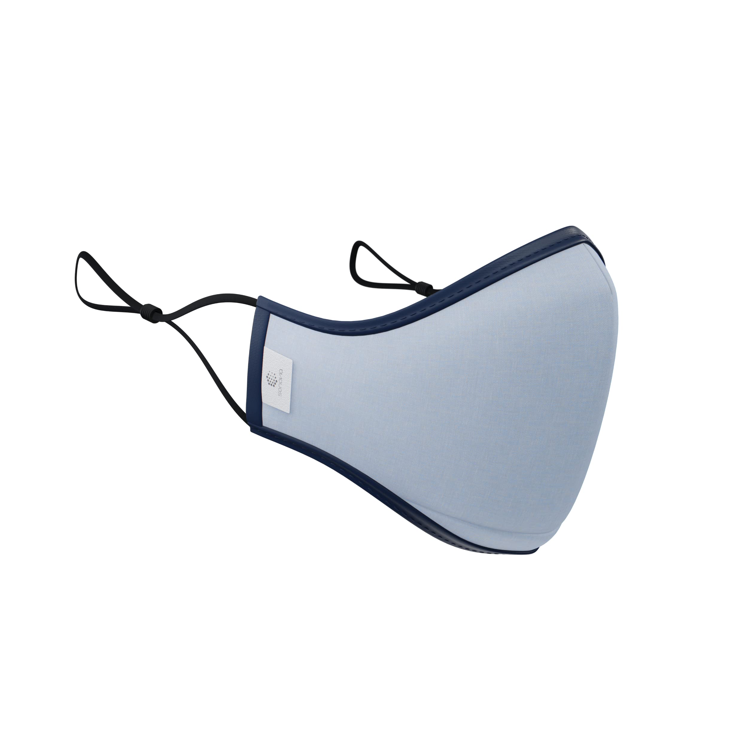 Pro Reusable Face Mask with Patented Breathable Fabric - Unisex Washable 3-Layer Cloth Mask with Anti-Fog Nose Wire & Adjustable Ear Straps - Ideal for Workouts, Travel & Daily Protection