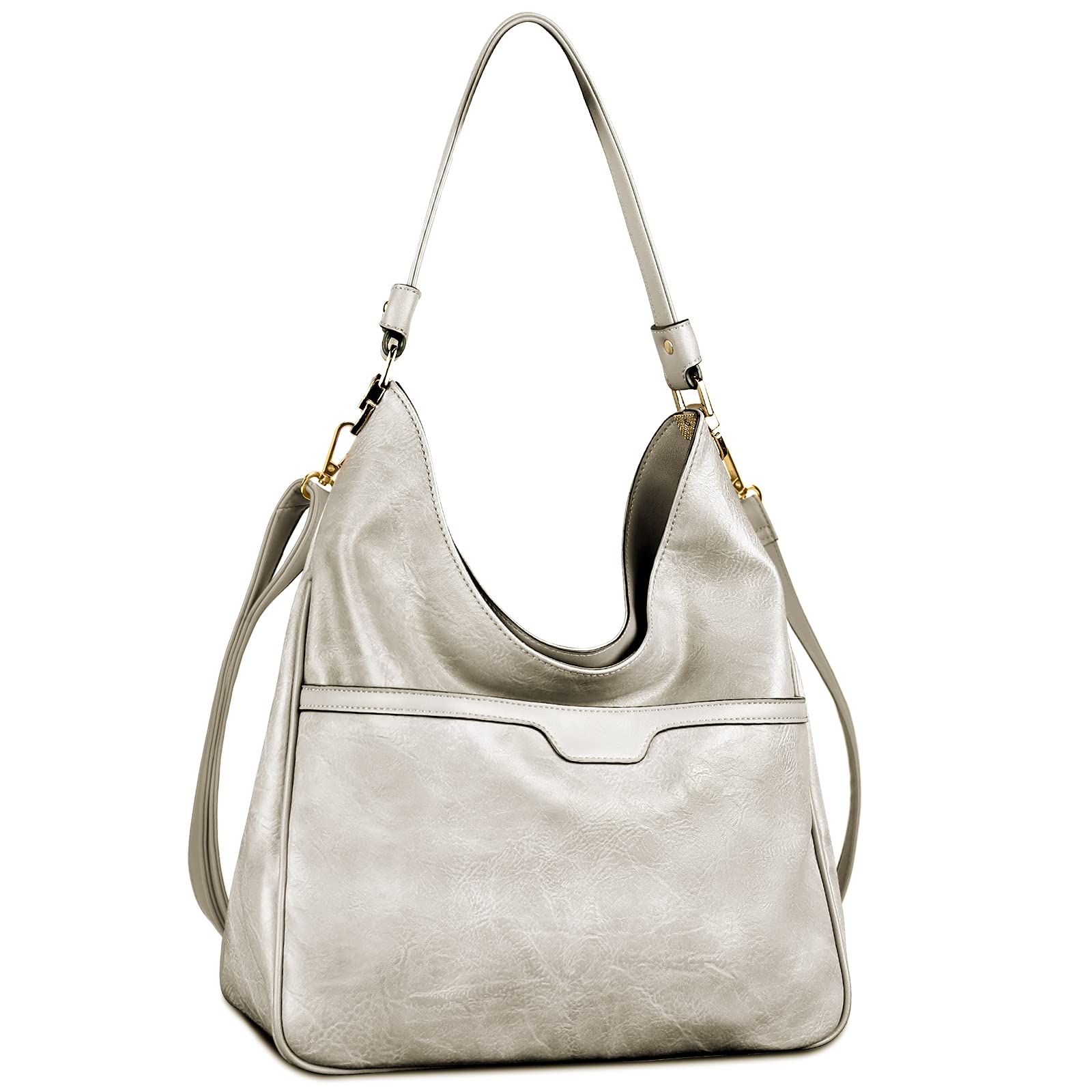 Stylish Women's Leather Hobo Handbags - Large Crossbody Purse with Adjustable Shoulder Strap | Perfect for Work, Travel & Everyday Use