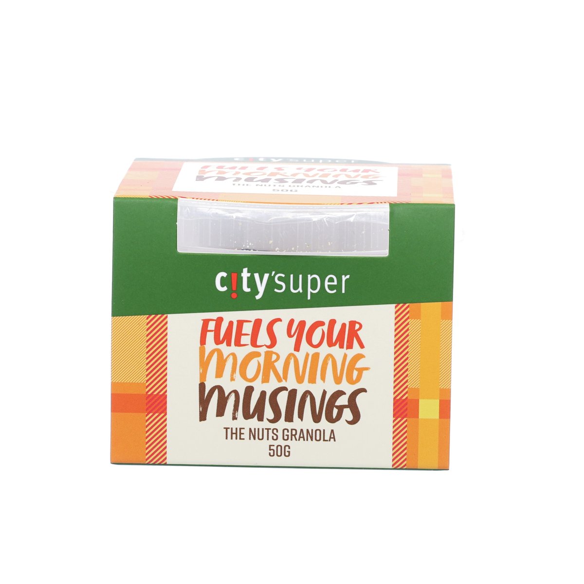 CITYSUPER Premium Granola with Mixed Nuts (50g) - Healthy Breakfast & Snack for Energy Boosting