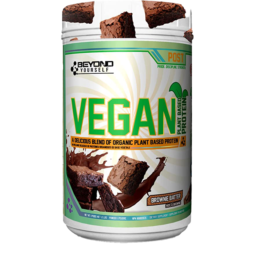 Beyond Yourself Vegan Protein Powder - 909g Plant-Based Protein for Muscle Recovery & Weight Loss | Ideal for Smoothies, Baking & Post-Workout Nutrition