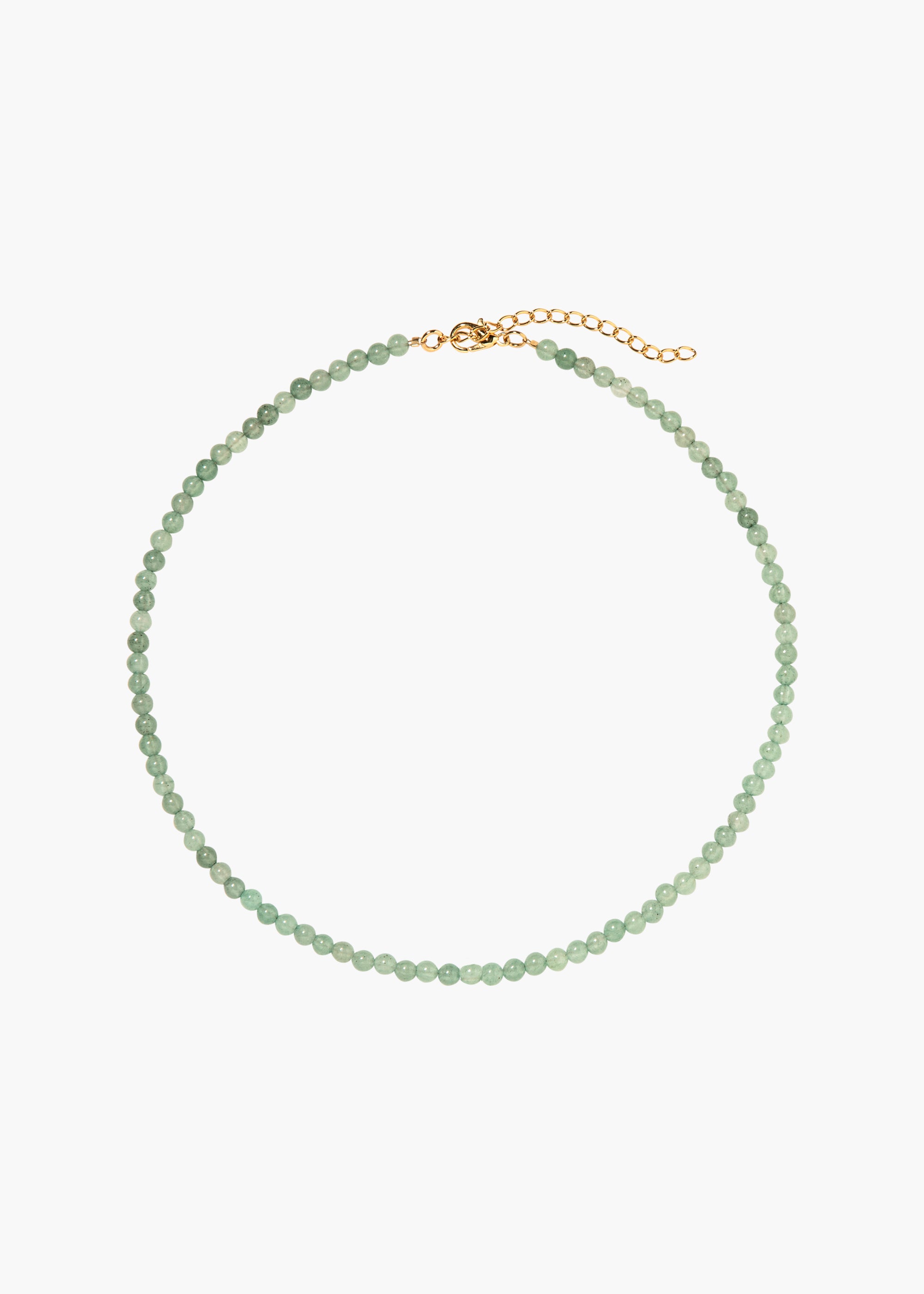Ersa Aventurine Necklace for Women – Healing Crystal Jewelry for Positive Energy & Stress Relief – Perfect for Meditation, Yoga & Spiritual Gifts