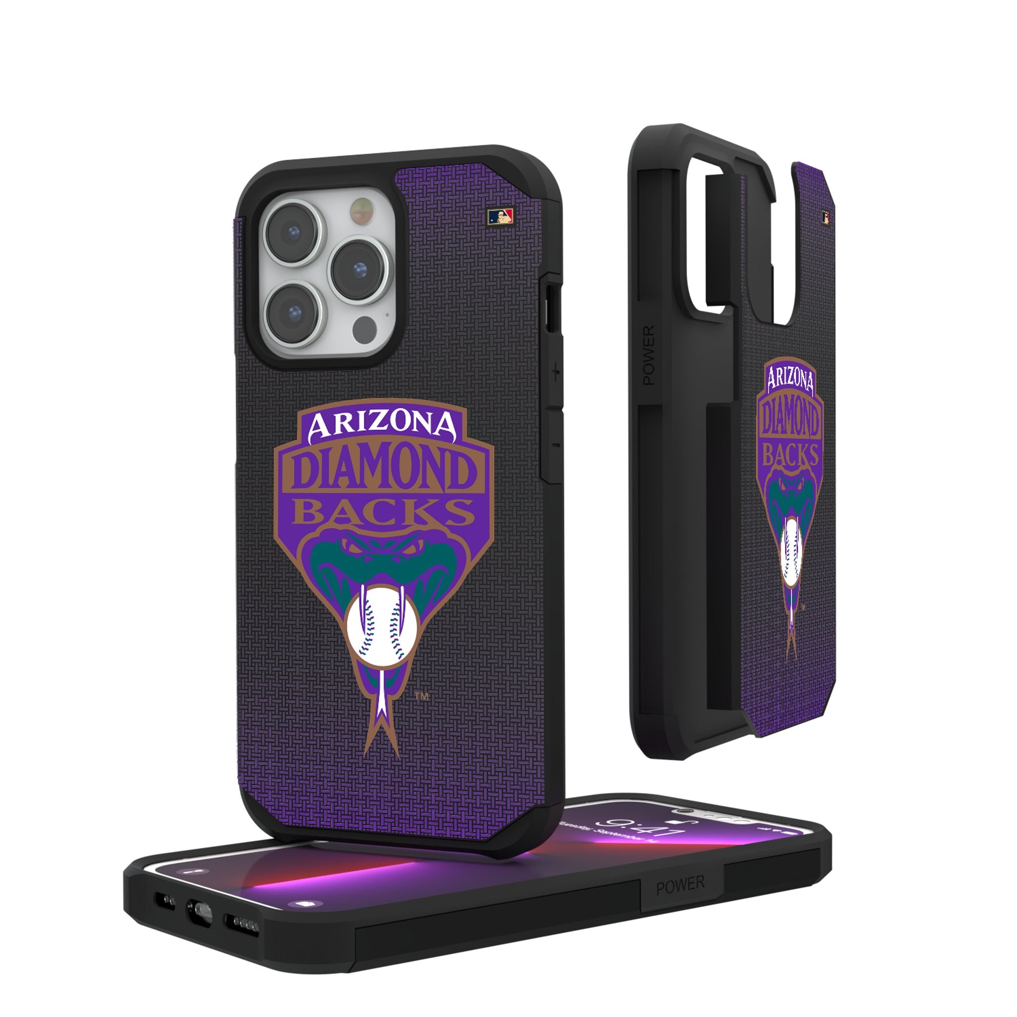 Arizona Diamondbacks 1999-2006 Cooperstown Collection Linen Rugged Phone Case - Durable Protection for Baseball Fans | Perfect for Game Days & Collectors