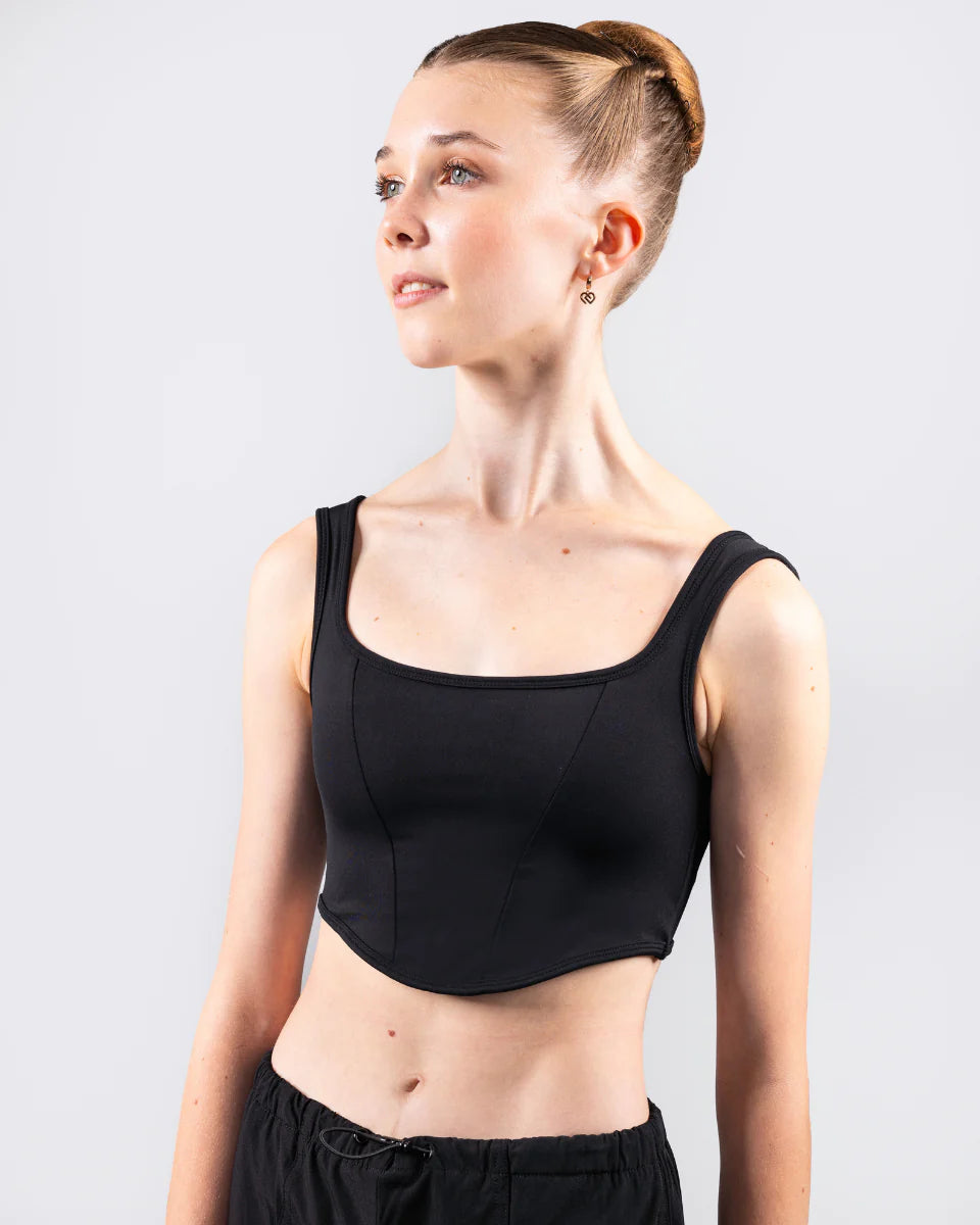 Sabrina Girls Corset Crop Top - Sexy Lace Bustier Shirt for Women & Teens | Perfect for Parties, Date Nights & Fashion Outfits