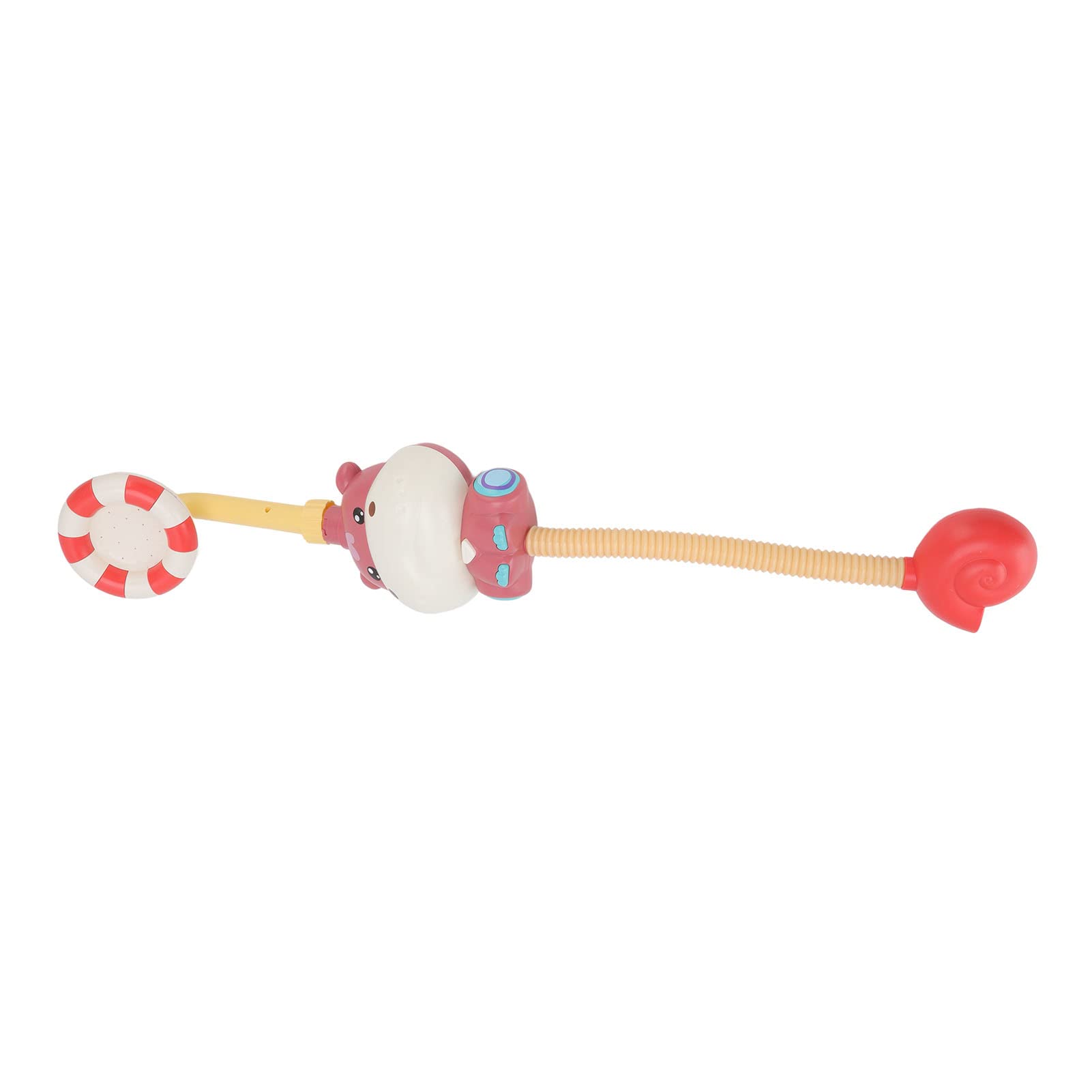 Waterproof Baby Bath Toy - Electric Cartoon Hippo with Sucker for Fun Bath Time
