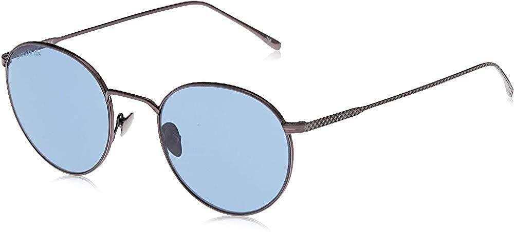 Lacoste L202s Round Polarized Sunglasses for Men & Women - UV Protection, Classic Retro Style - Perfect for Driving, Beach, and Outdoor Activities
