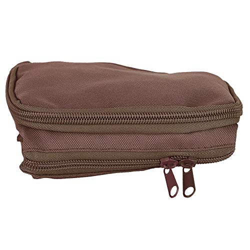 Ranvo Stroller Cup Holder & Organizer - Universal Baby Stroller Accessory for Bottles, Towels & Essentials - Fits Umbrella Strollers (Brown) | Perfect for Walks, Shopping & Travel with Your Baby