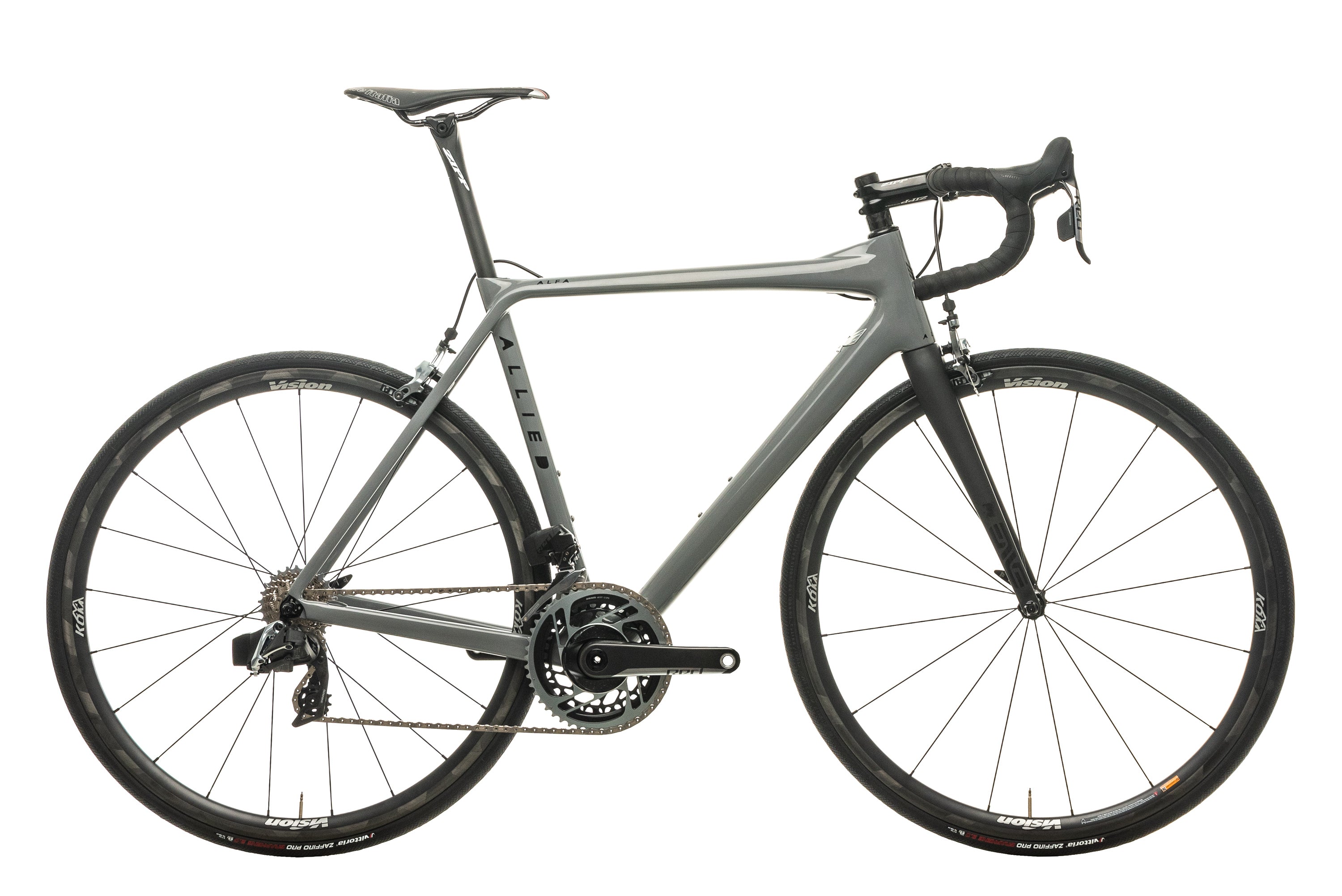 Allied Alfa SRAM Red AXS Road Bike - 54cm & Up | Lightweight Carbon Frame, Wireless Shifting | Perfect for Racing, Endurance & Long-Distance Cycling