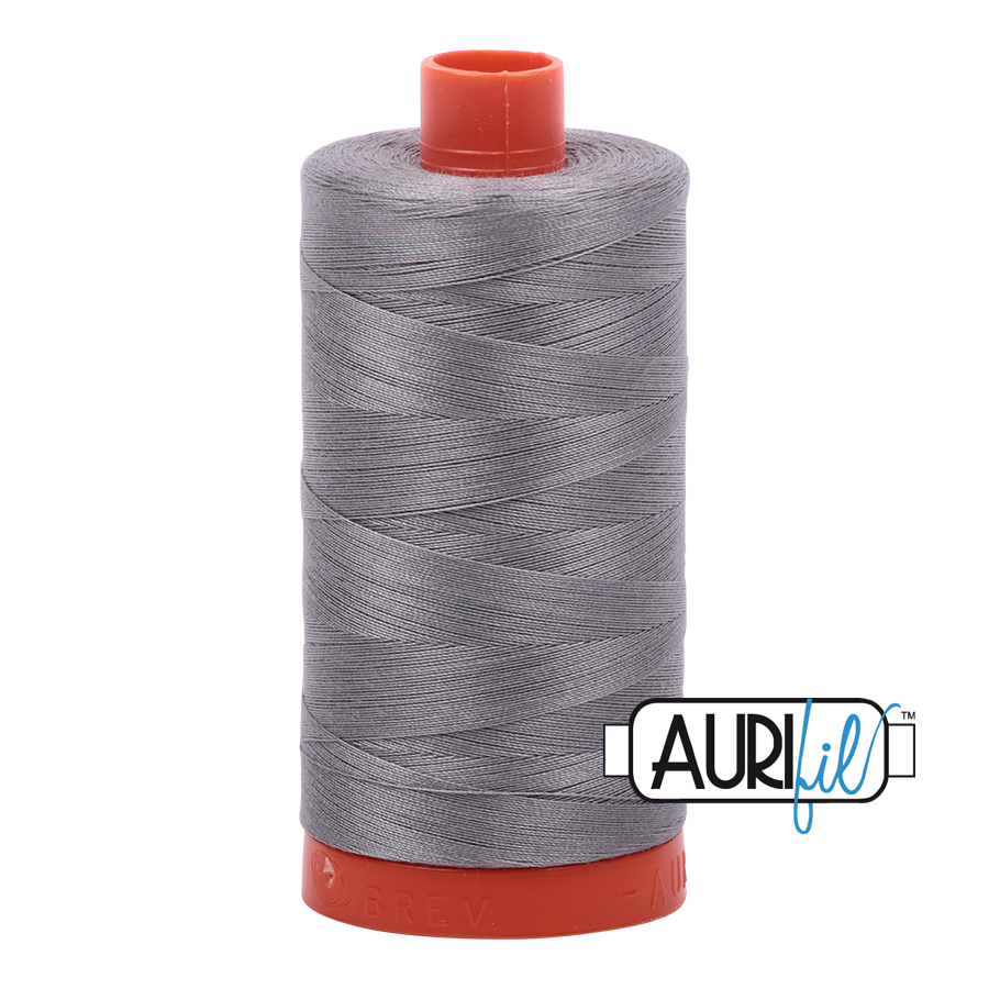 Aurifil 50wt Arctic Ice Thread - Premium Cotton Sewing Thread for Quilting, Embroidery & Crafting - Ideal for Hand & Machine Stitching