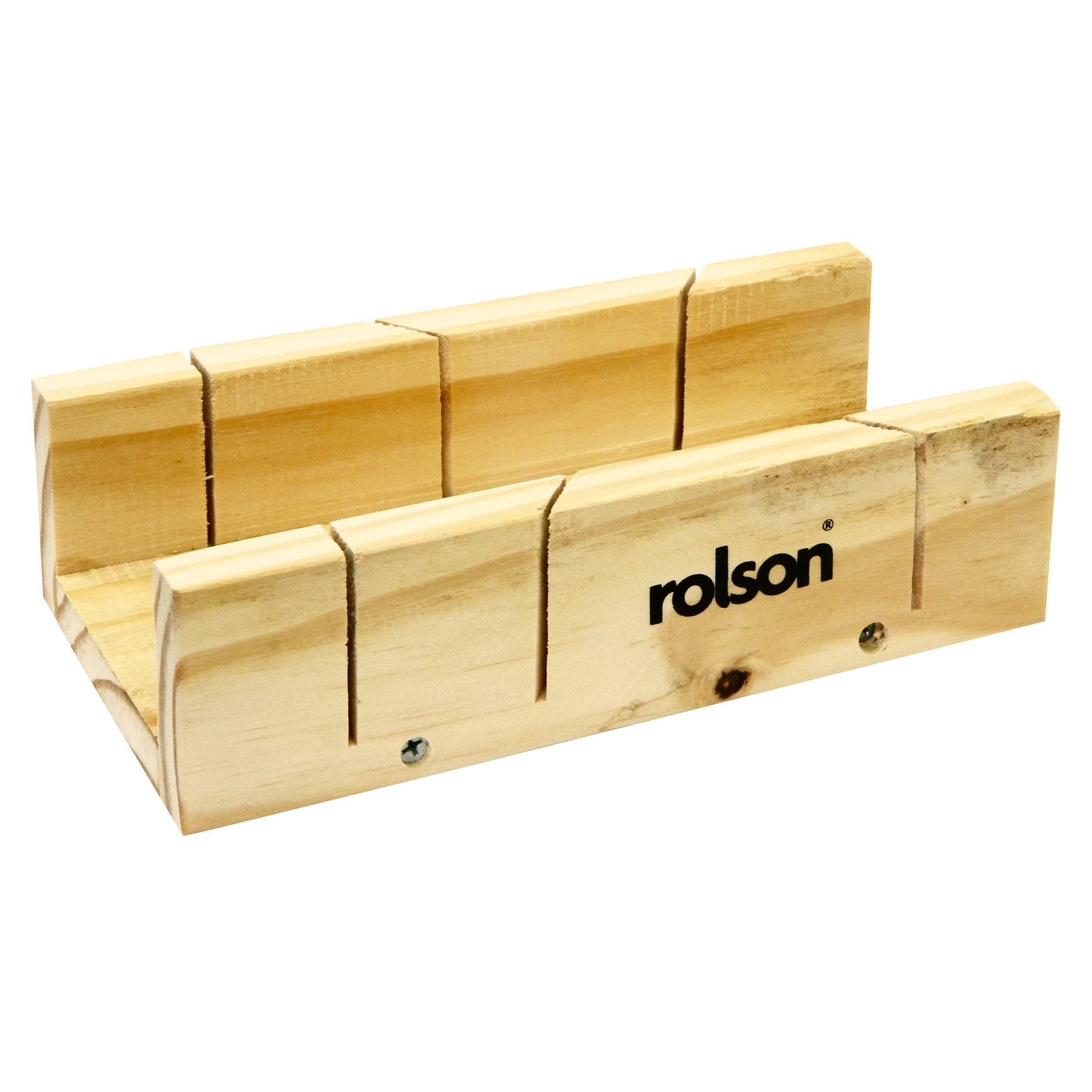 Premium 230mm Wooden Mitre Box for Precision Woodworking - Perfect for DIY Projects, Carpentry, and Home Improvement