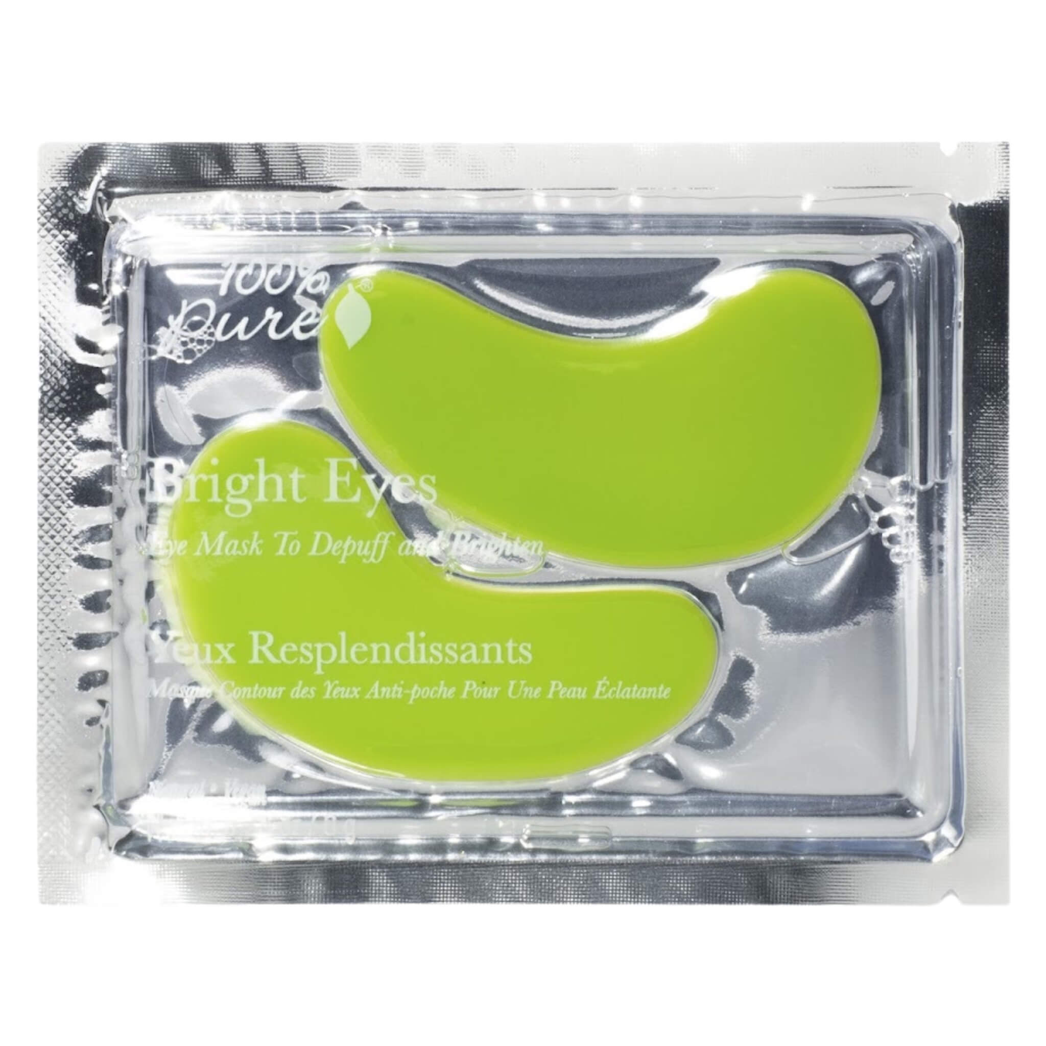 Bright Eyes Mask - Cooling & Hydrating Under Eye Patches for Dark Circles & Puffiness Relief - Perfect for Travel, Work & Nighttime Skincare Routine