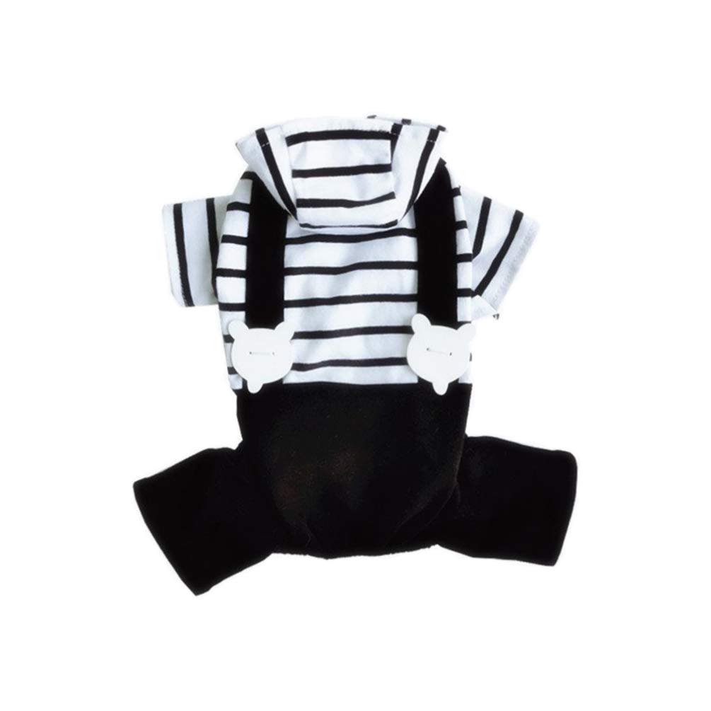 Balacoo 1pc Dog Costume - Pet Clothes with Suspenders & Pants for Small & Medium Dogs - Cute Party Outfit for Halloween, Christmas & Dress-Up Events
