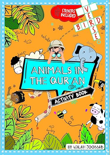Animals in the Qur'an Activity Book for Kids - Islamic Educational Coloring & Learning Workbook - Perfect for Ramadan, Eid Gifts & Homeschooling