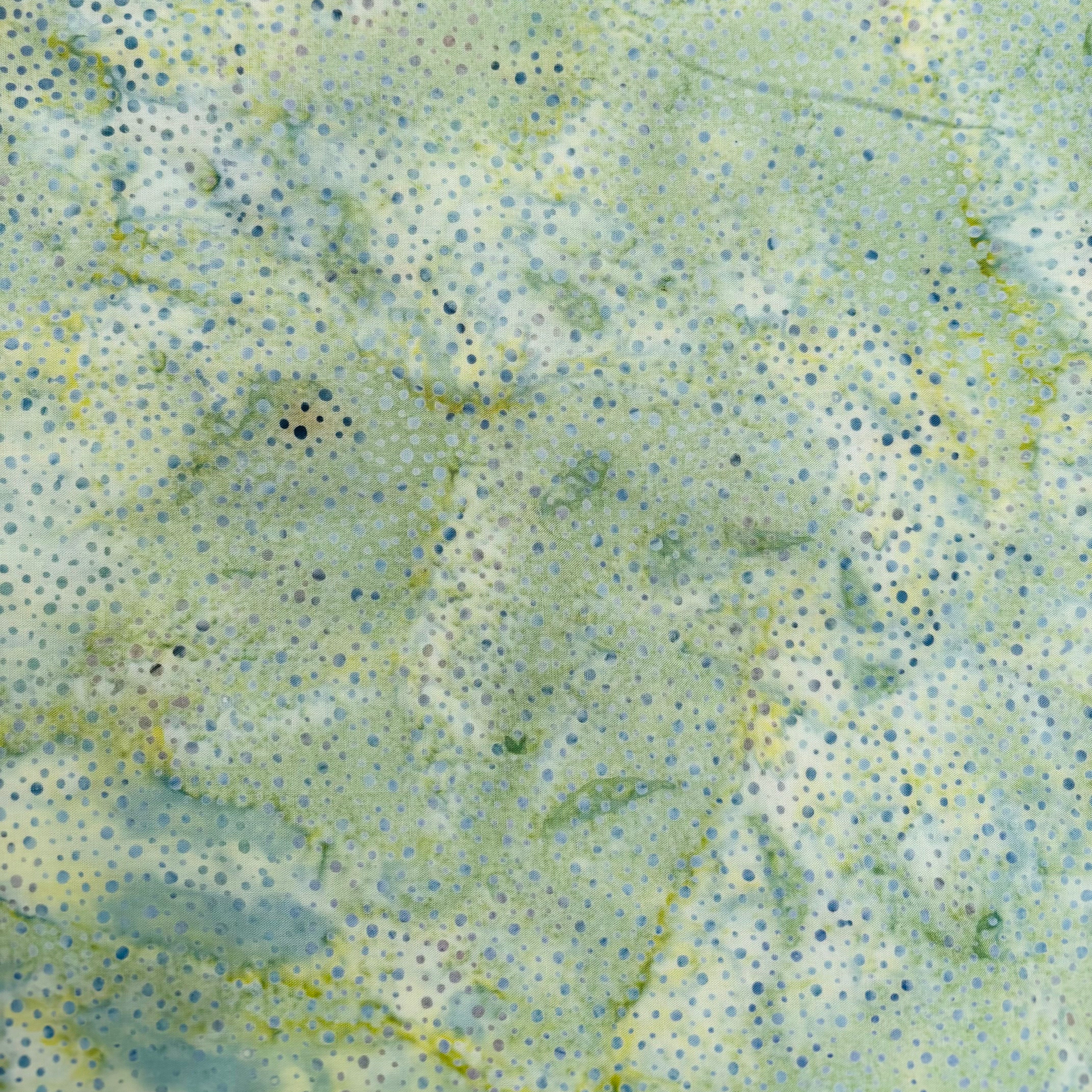 Hoffman Batiks Bali Dots H 885 106 Celery - Premium Cotton Fabric for Quilting, Sewing & DIY Craft Projects - Perfect for Quilts, Apparel, Home Decor & Scrapbooking