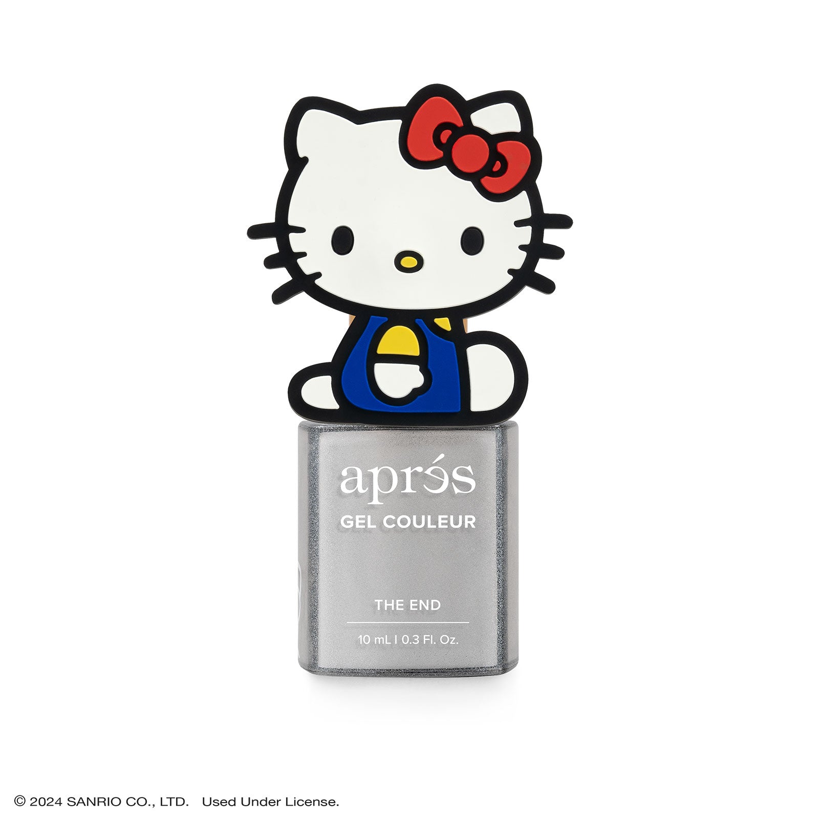 Apres Hello Kitty Flash Glitter Gel Polish - Long Lasting Nail Art Glitter for Manicure & Pedicure | Perfect for Parties, Holidays & Special Occasions