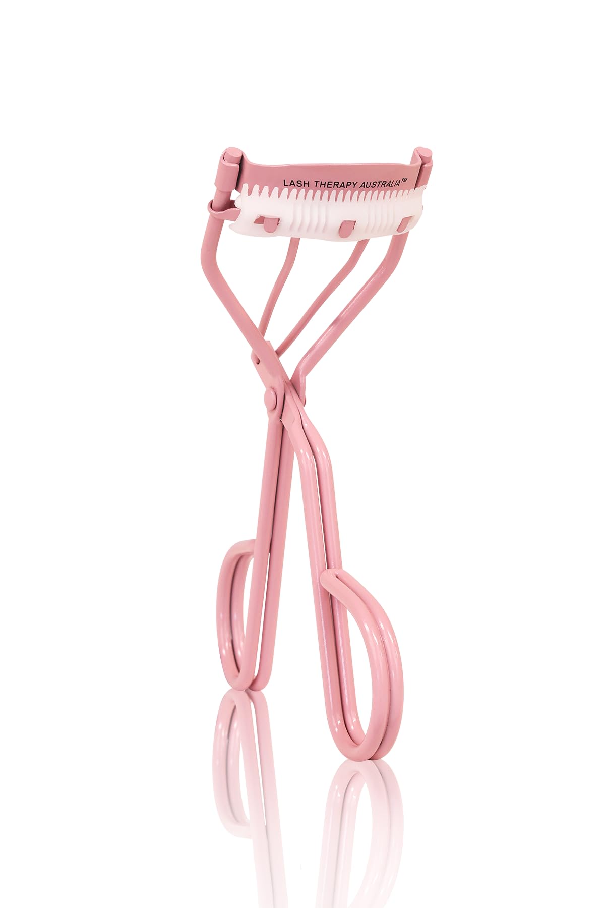 Lash Therapy Australia Eyelash Curler with Comb - Gentle & Safe Pink Mascara Curler for Instant Lash Lift & Curling - Perfect for Daily Makeup, Bridal Looks & Professional Salon Use
