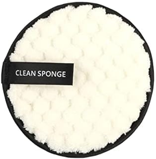 Reusable Double Layer Makeup Remover Pads - Gentle Face Cleansing Sponges for Makeup Removal | Washable & Eco-Friendly (Multicolor, Pack of 5) | Perfect for Home, Salon & Travel Skincare Routine