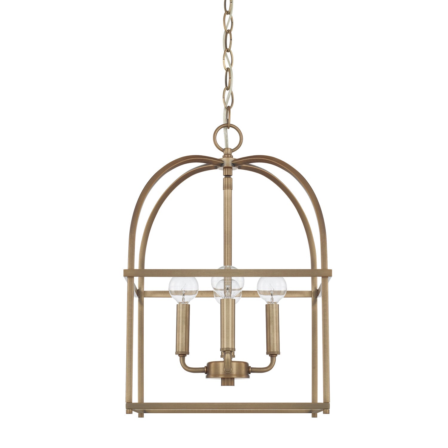 Capital Lighting Four Light Foyer Pendant - Elegant Entryway Chandelier for Hallway & Staircase Lighting | Perfect for Modern Home Decor