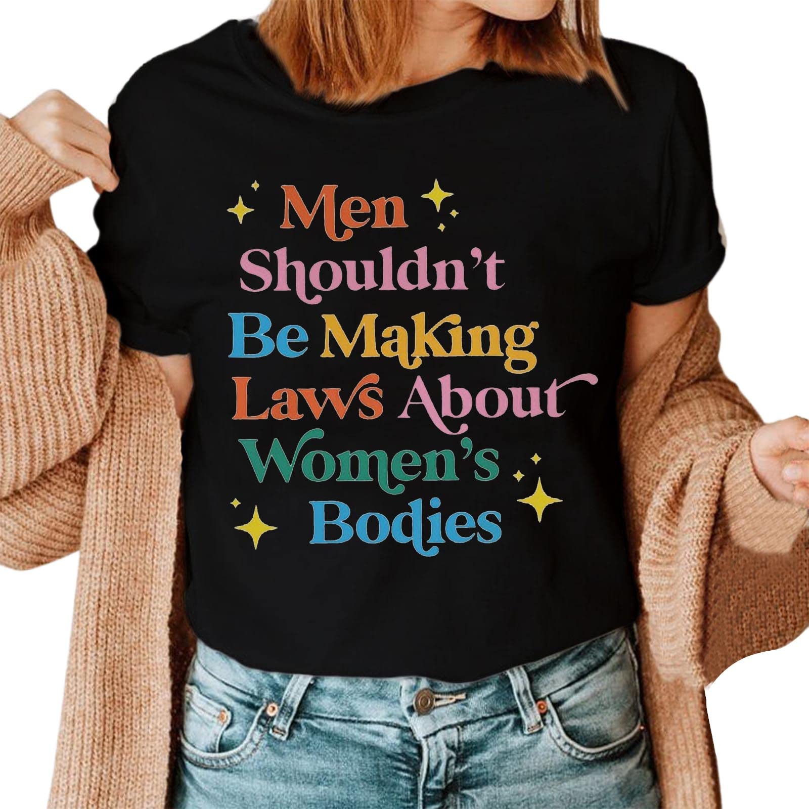 Women's Equality Printed Short Sleeve T-Shirt - Round Neck Casual Blouse & Tunic Top for Everyday Wear | Perfect for Work, Weekend Outfits & Social Justice Events