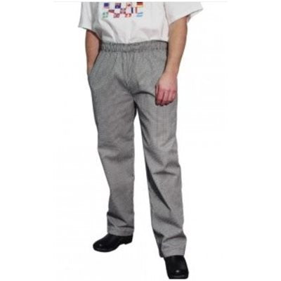 Chef Revival Professional Chef Pants - Elastic Waist Comfort Fit - Grey - Medium Size - Perfect for Restaurant Kitchen & Culinary Work