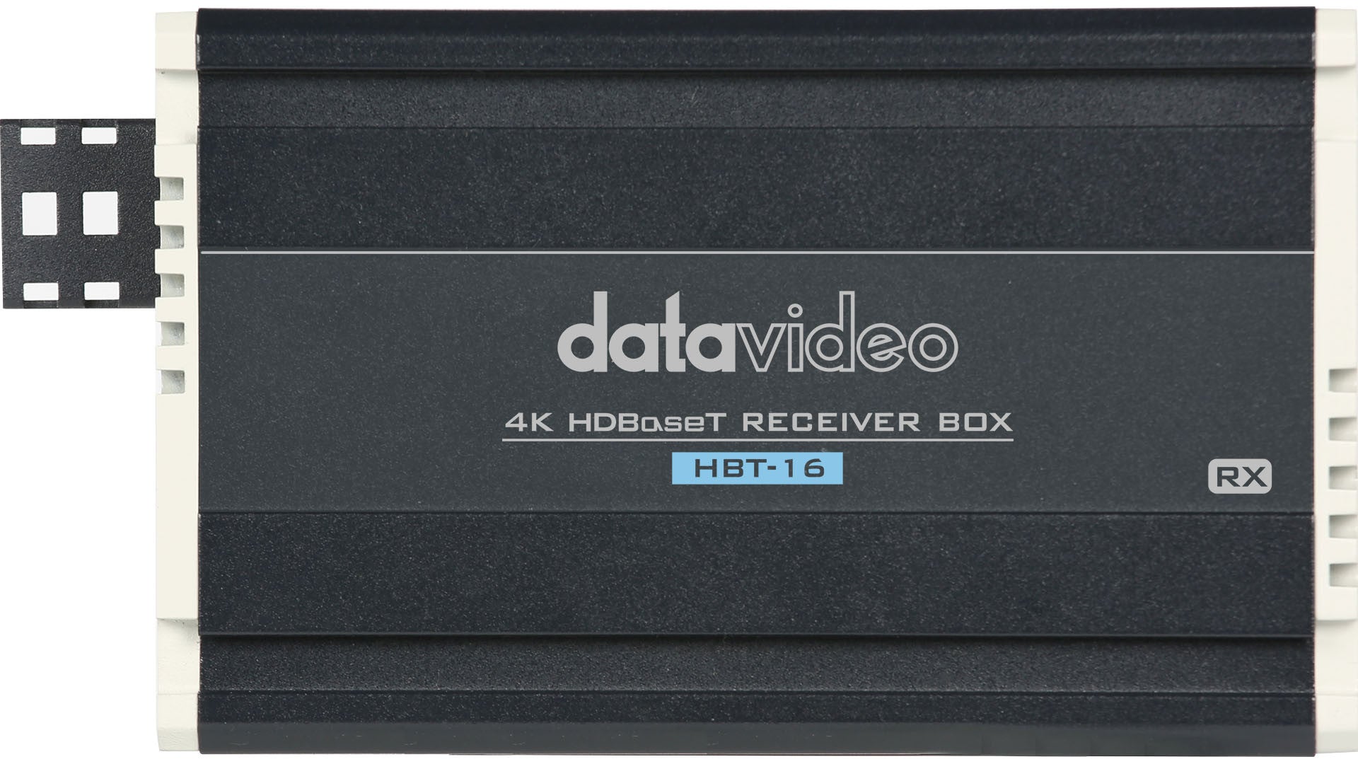Datavideo HBT 16 4K HDBaseT Receiver Box - Professional 4K Video Transmission for Live Streaming, Broadcast & Conference Rooms