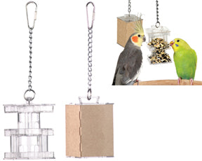Hide Away Foraging Feeder for Small Pets - Interactive Treat Dispenser for Rabbits, Guinea Pigs & Hamsters - Perfect for Mental Stimulation & Natural Foraging Behavior