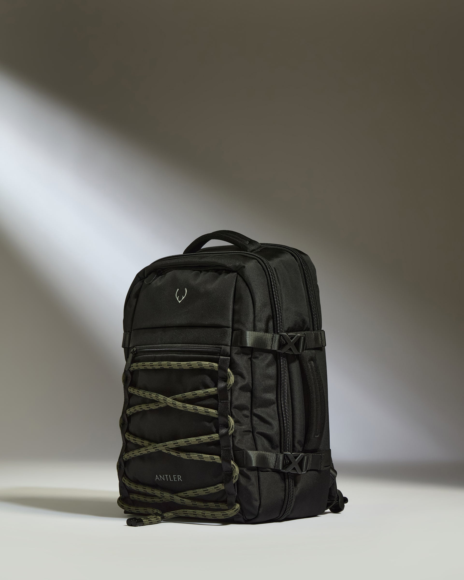 Premium Carbon Black Discovery Backpack - Durable & Stylish Hiking & Travel Backpack for Outdoor Adventures & Daily Commute