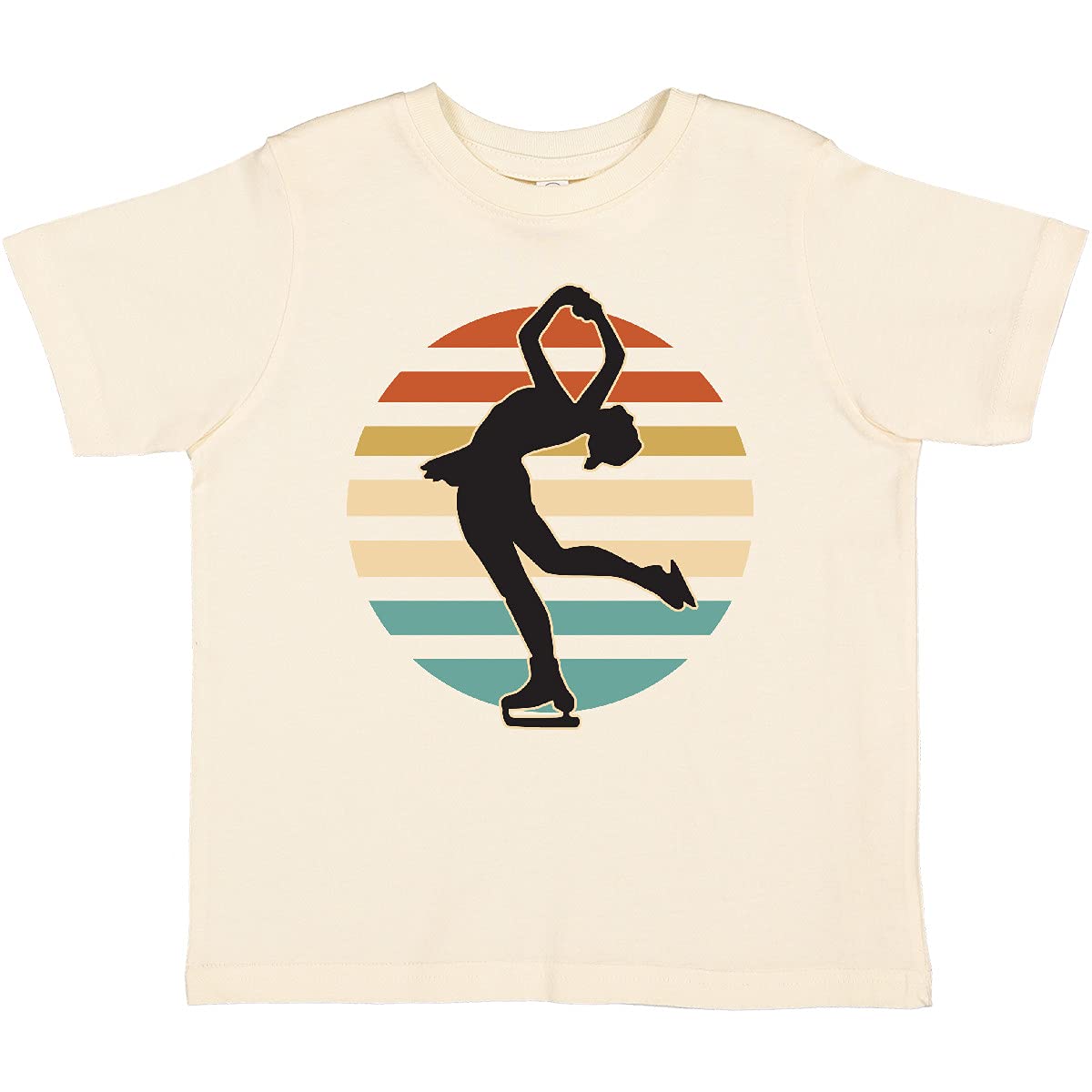 Inktastic Ice Skating & Ice Dancing Toddler T-Shirt - Cute & Comfortable Kids Shirt for Ice Rink, Winter Sports & Playtime