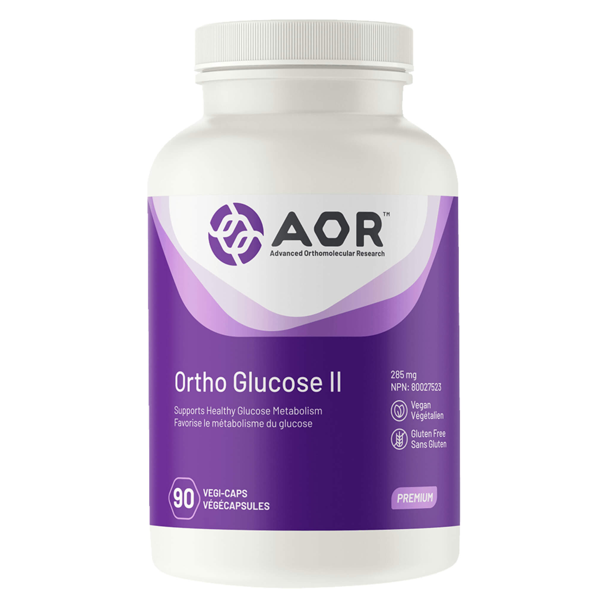 Ortho Glucose II - Premium Blood Sugar Support Supplement for Diabetics & Pre-Diabetics | Helps Maintain Healthy Glucose Levels | Ideal for Daily Use at Home, Work & Travel