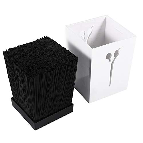 Professional Salon Scissors Holder Stand - Hairdressing Comb & Pliers Organizer Tool [White] - Perfect for Barber Shops, Beauty Salons & Home Styling Stations