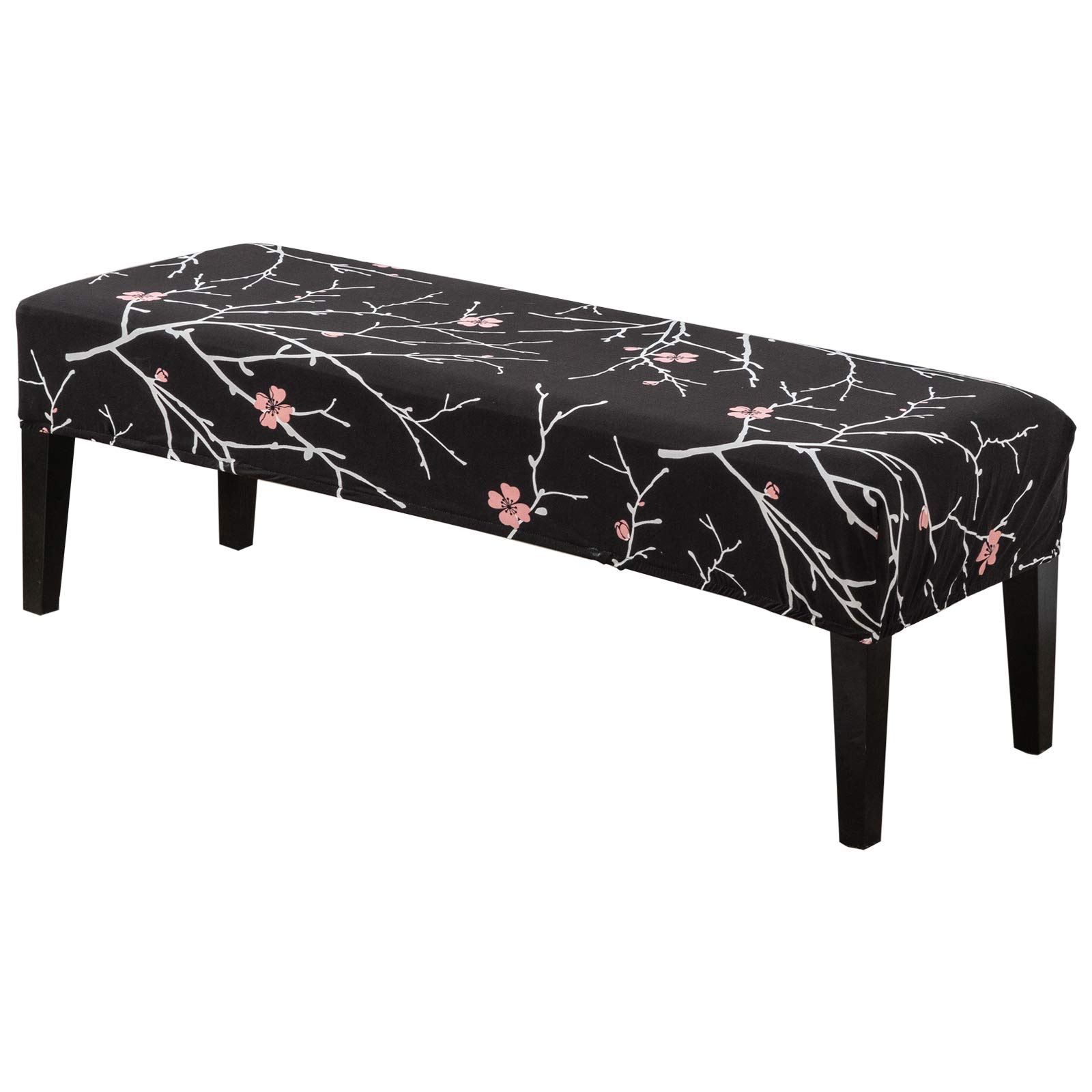 Eco-Friendly Removable Stretch Dining Bench Cover - Washable Slipcover for Kitchen & Living Room Furniture Protector | Perfect for Dining Benches, Chairs & Home Decor