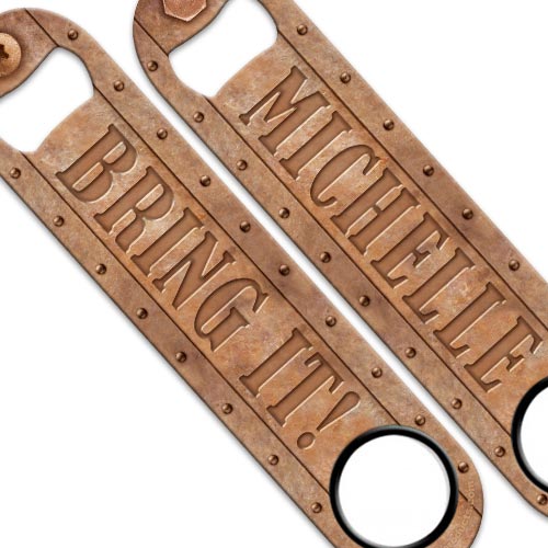 Custom Engraved Speed Bottle Opener - Durable Screw & Bolt Design - Multiple Color Options - Perfect for Bars, Parties, and Outdoor Adventures