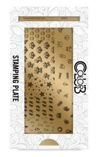 Color Club Baby Stamping Plate - Nail Art Design Kit for DIY Manicures at Home, Salon & Special Occasions