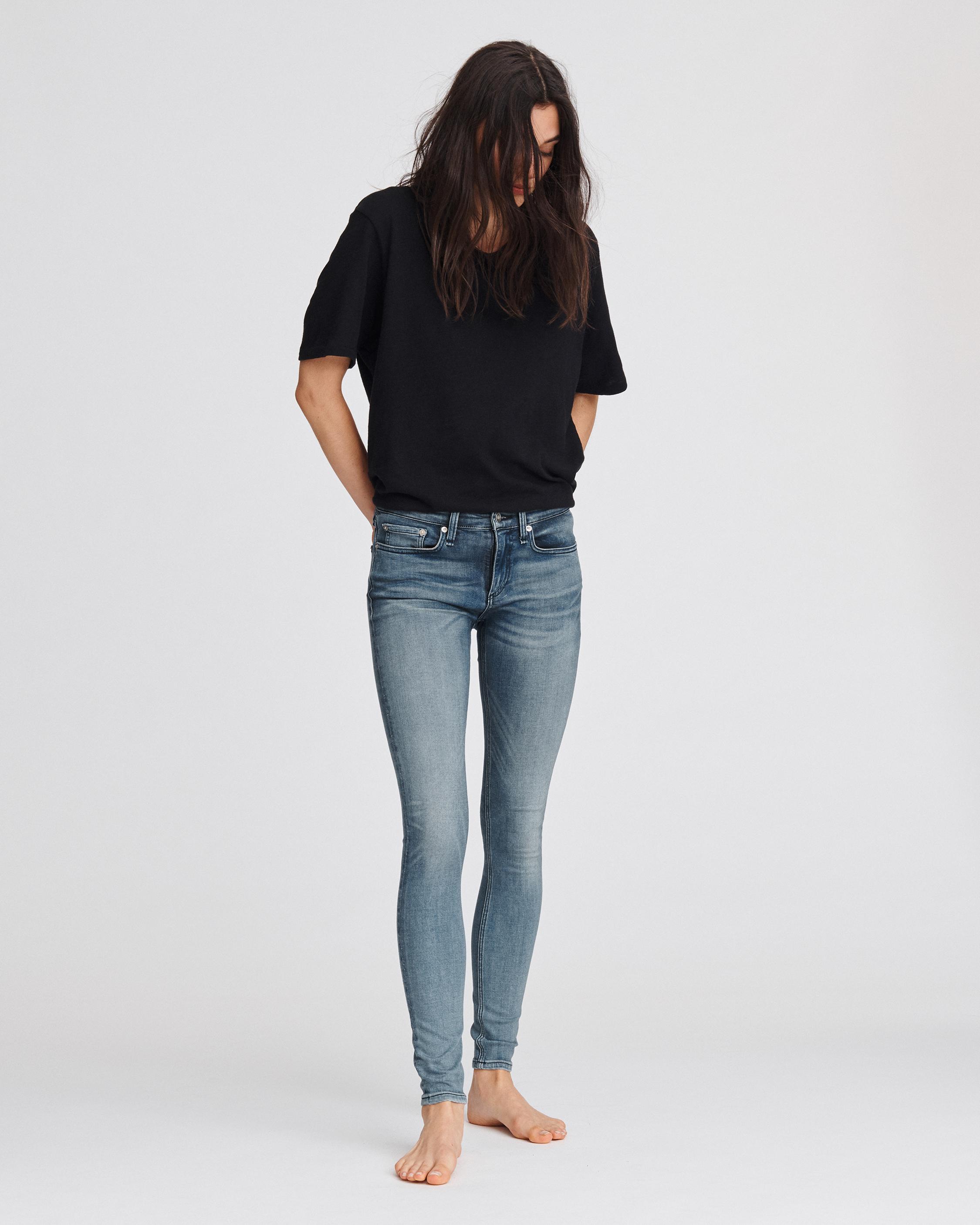 Cate Mid Rise Skinny Jeans for Women - Stretch Denim Pants, Slim Fit, Comfortable & Stylish | Perfect for Casual Wear, Office & Night Out