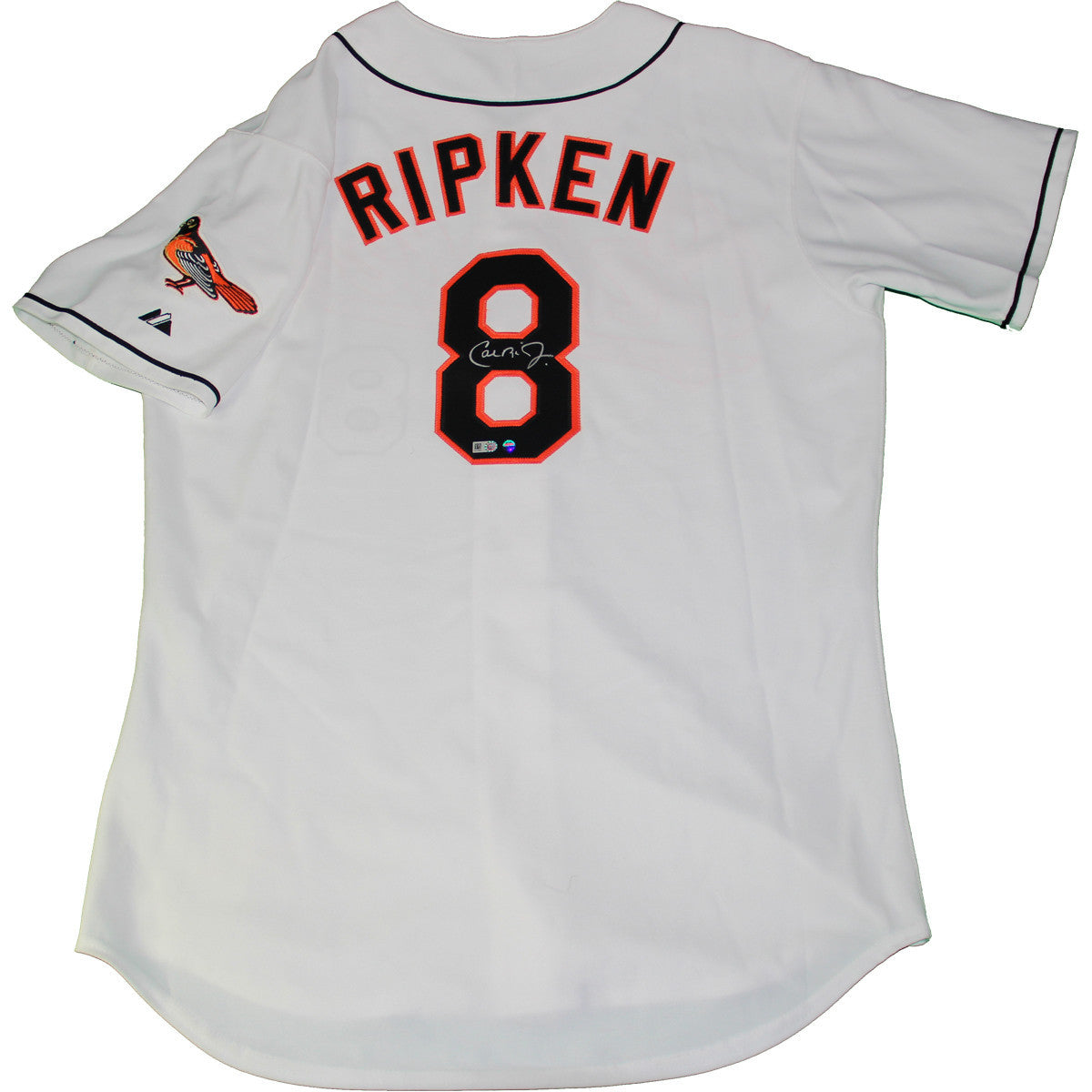 CAL RIPKEN JR. Signed White Authentic Baltimore Orioles Jersey - MLB Certified Memorabilia - Perfect for Collectors, Fans & Sports Memorabilia Displays
