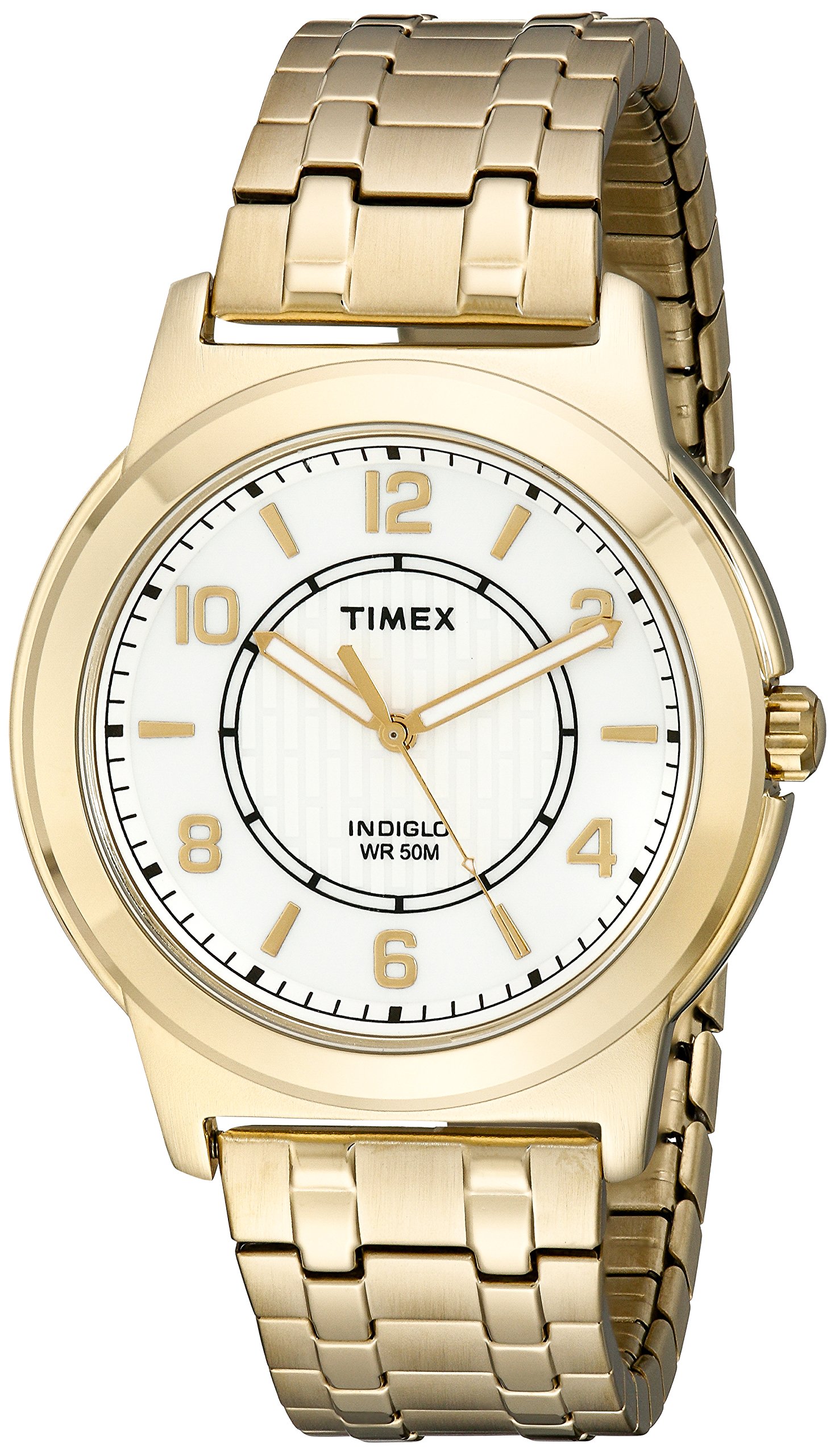 Timex Bank Street Men's Watch - Classic Analog Quartz Wristwatch with Leather Strap, Water Resistant, for Business, Casual & Everyday Wear