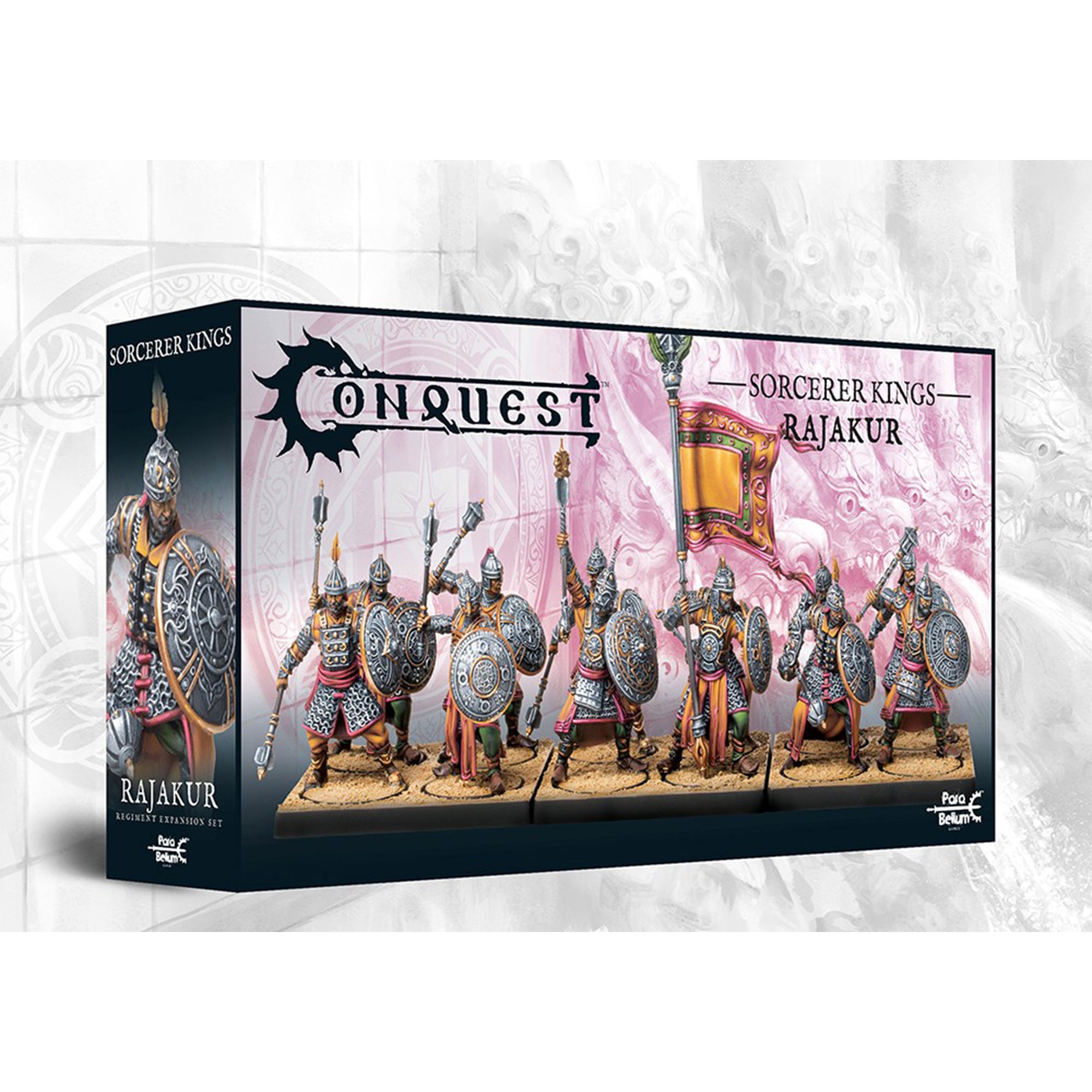 Sorcerer Kings: Rajakur - Epic Fantasy Board Game for Adults & Teens - Strategy Adventure Game with Miniatures - Perfect for Game Nights & Parties