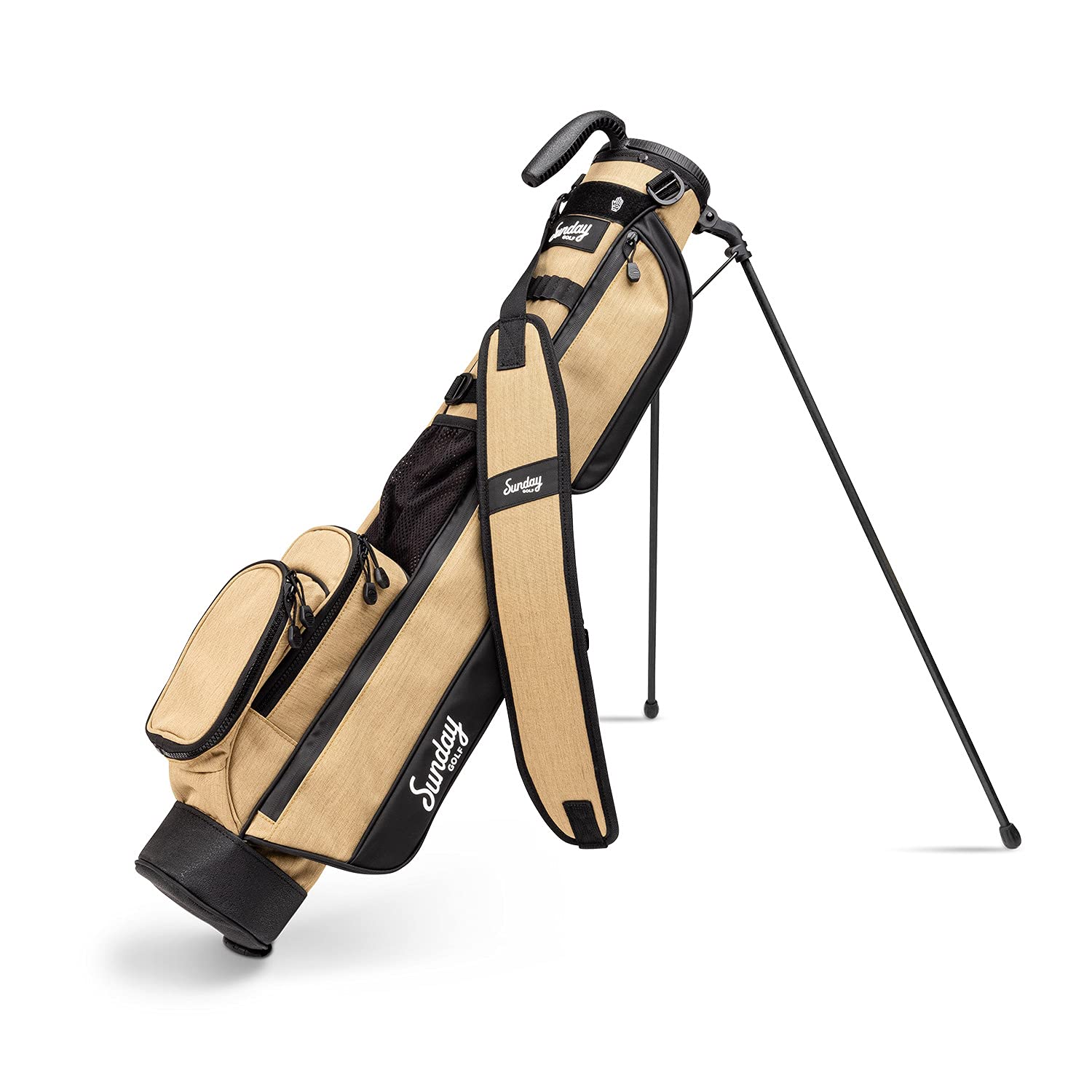 **Sunday Golf Loma Bag - Lightweight & Portable Stand Golf Bag with Adjustable Strap - Perfect for Driving Range, Par 3 & Executive Courses - Ideal for Travel, Practice & Casual Play (31 Inches Tall)**