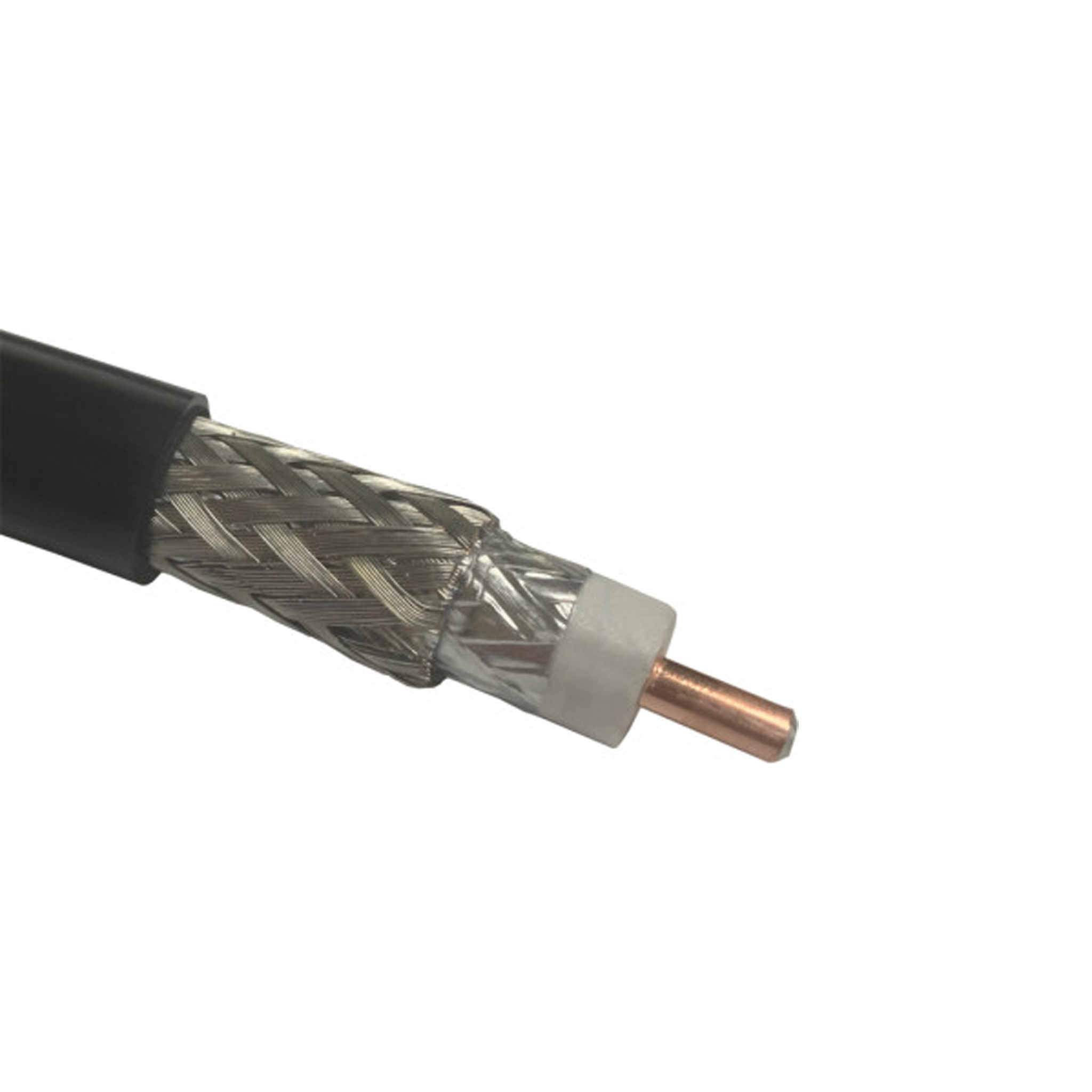 Atlantic LMR400 Coaxial Cable - Low Loss Communication Cable for Ham Radio, CB & Antenna Systems (Sold by Foot) - Perfect for Long-Distance Signal Transmission & Outdoor Installations