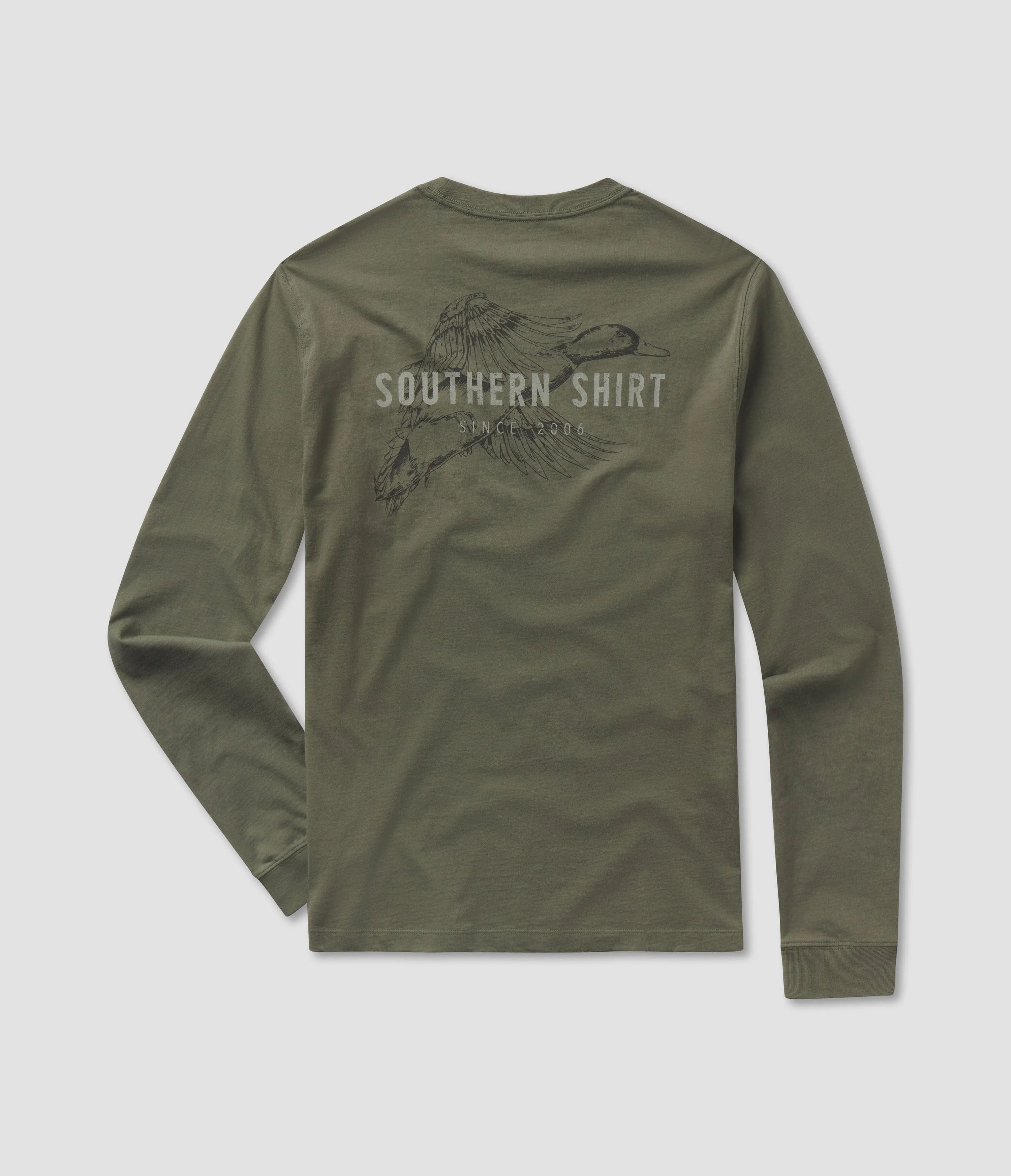 Free to Fly Long Sleeve T-Shirt by Southern Shirt Co. | Comfortable Casual Top for Men & Women | Perfect for Outdoor Activities, Travel & Everyday Wear