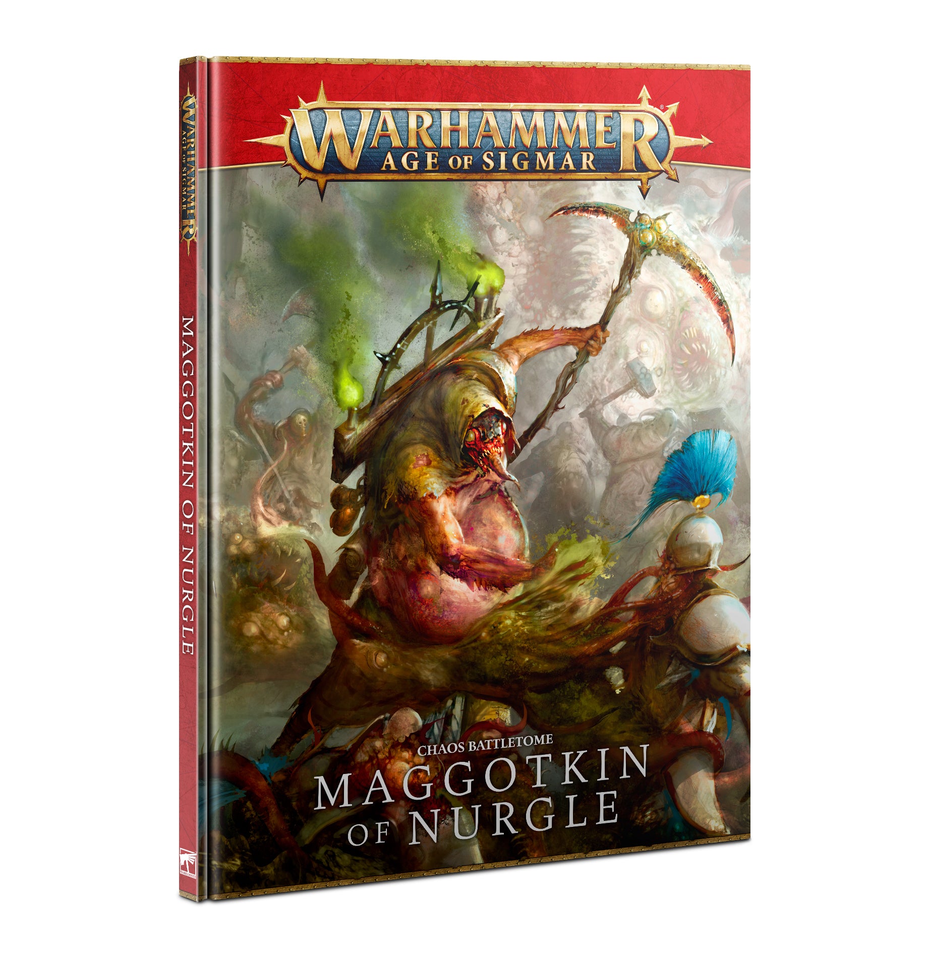 AOS: Battletome Maggotkin of Nurgle 3rd Edition - Warhammer Age of Sigmar Strategy Guide for Tabletop Gaming & Collectors