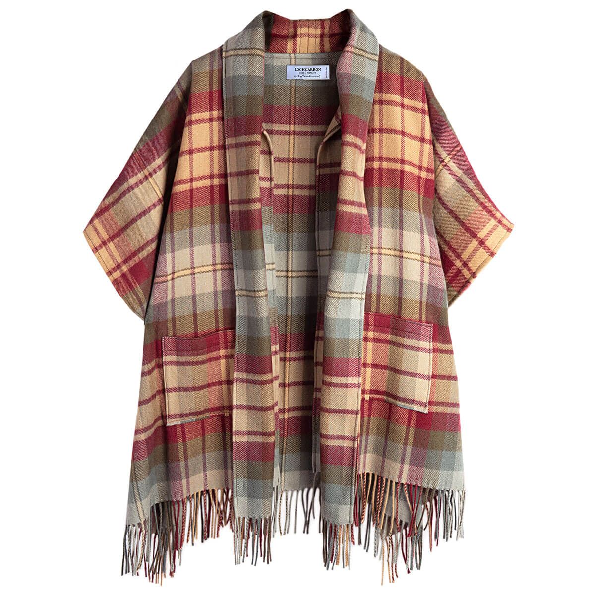 Robyn Auld Scotland Tartan Lambswool Jacket - Classic Wool Coat for Women | Perfect for Fall, Winter & Outdoor Adventures