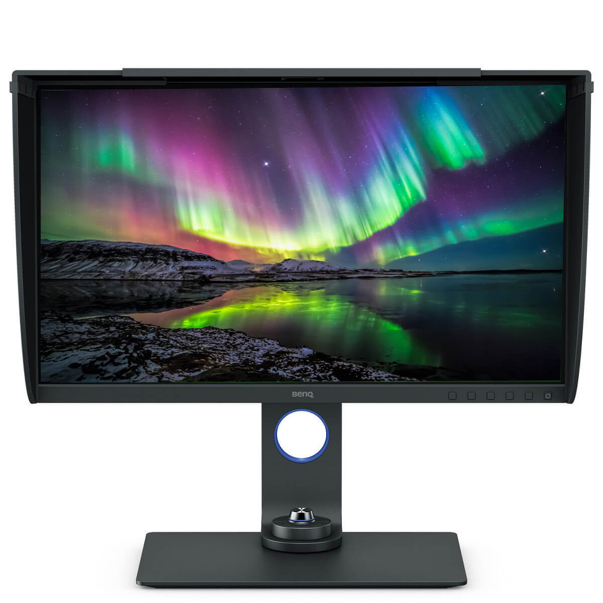 BenQ SW321C 32-inch 4K UHD HDR IPS Photography Monitor with 99% Adobe RGB - Perfect for Photo Editing, Graphic Design & Professional Color Work