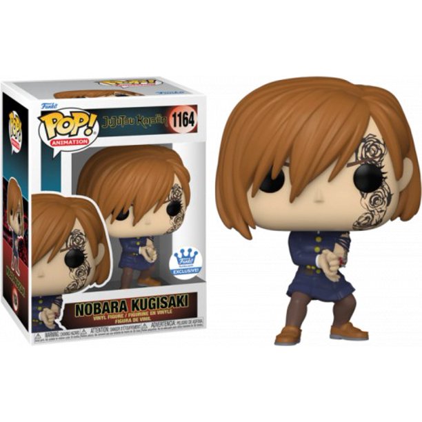 Jujutsu Kaisen Nobara Kugisaki Funko Pop! Vinyl Figure #1164 - Exclusive Collectible Anime Toy for Fans & Gift for Anime Lovers | Perfect for Display, Home Decor, and Anime Collections