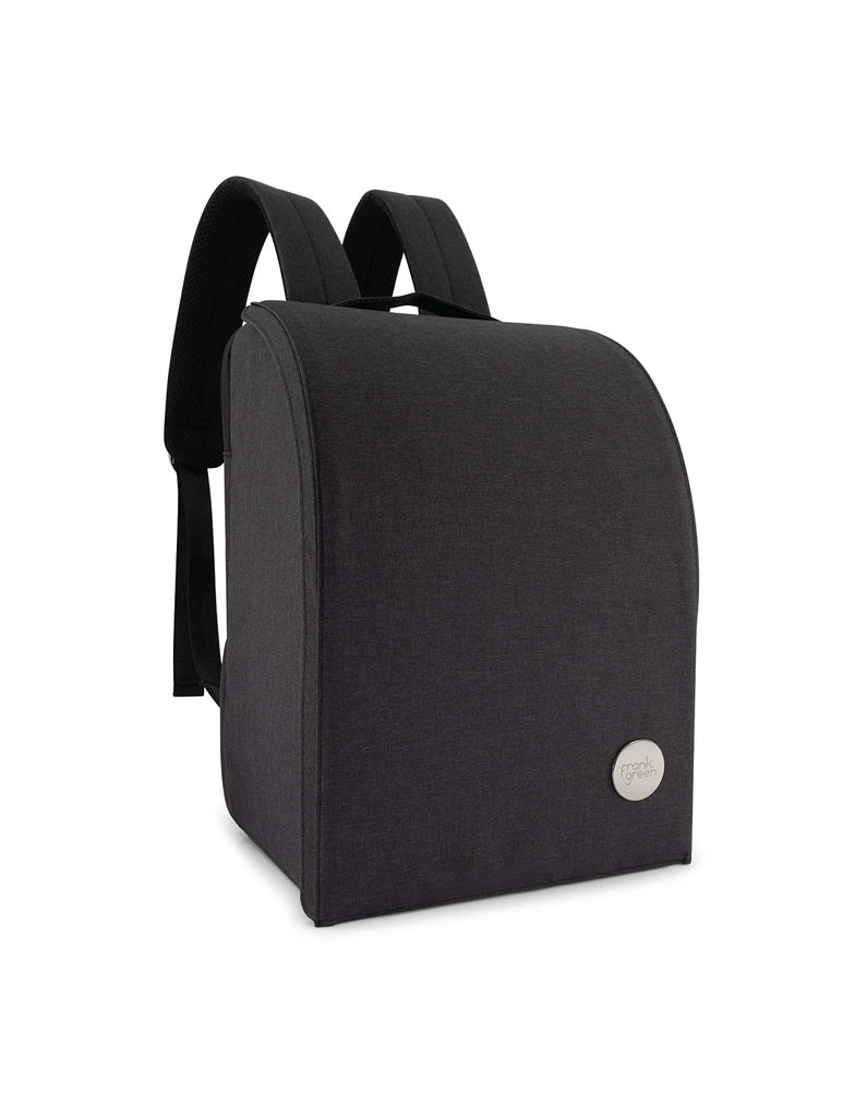 Frank Green Everything Backpack - Waterproof & Spacious 25L Travel Backpack for Work, School & Gym | Midnight Black | Perfect for Commuters, Students & Professionals