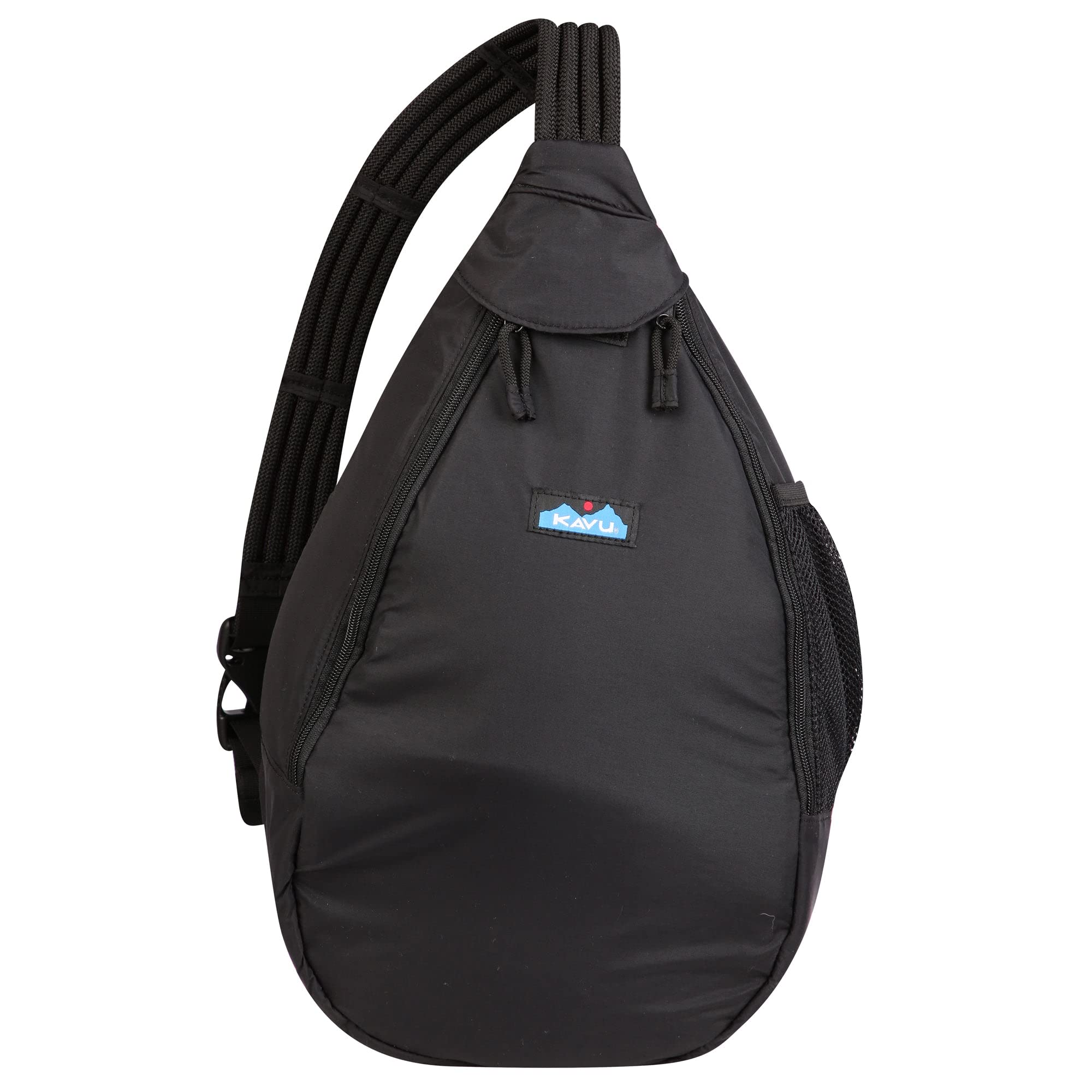 KAVU Ropesicle Insulated Cooler Bag - Leakproof Picnic, Beach & Camping Essentials - Perfect for Outdoor Adventures, Tailgating & Travel - Blackout Design