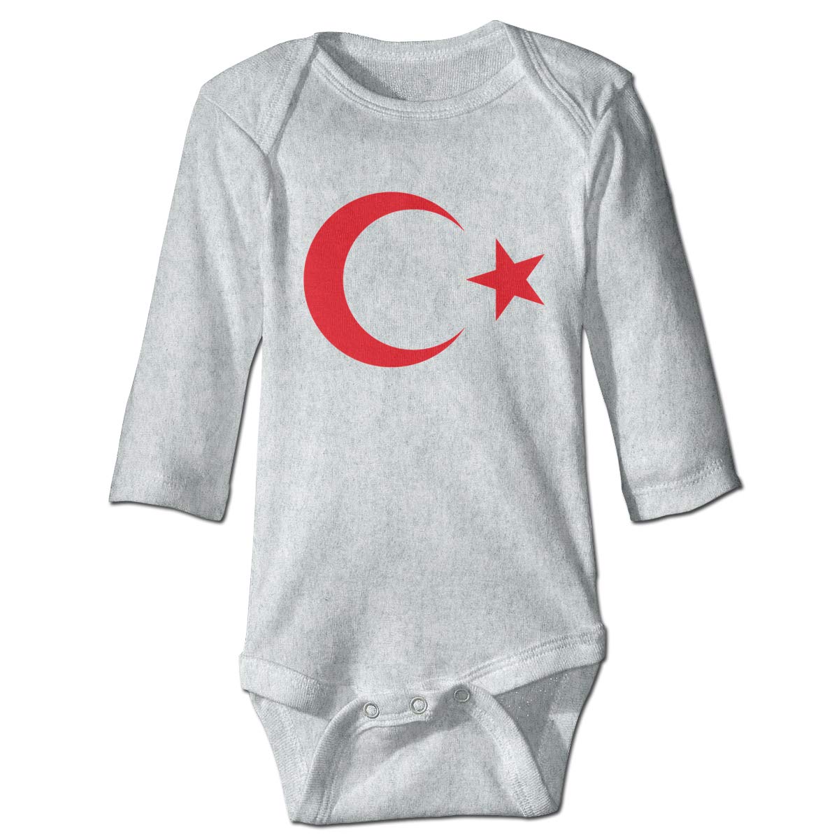 Hencc Baby Toddler Cotton Jumpsuit - Soft & Breathable 0-24 Months Outfit with Turkish Emblem Design | Perfect for Playtime, Daycare & Family Photos