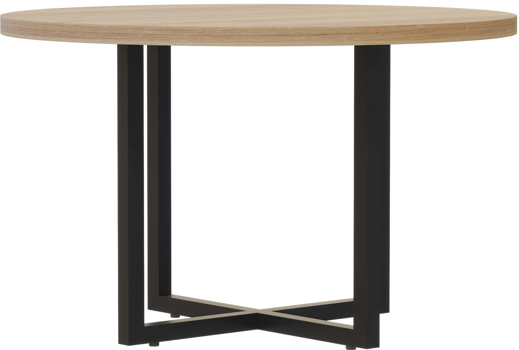 Safco Mirella 42-Inch Round Conference Table with Base - Modern Office Meeting Table for Boardrooms & Collaborative Workspaces [MR42R]