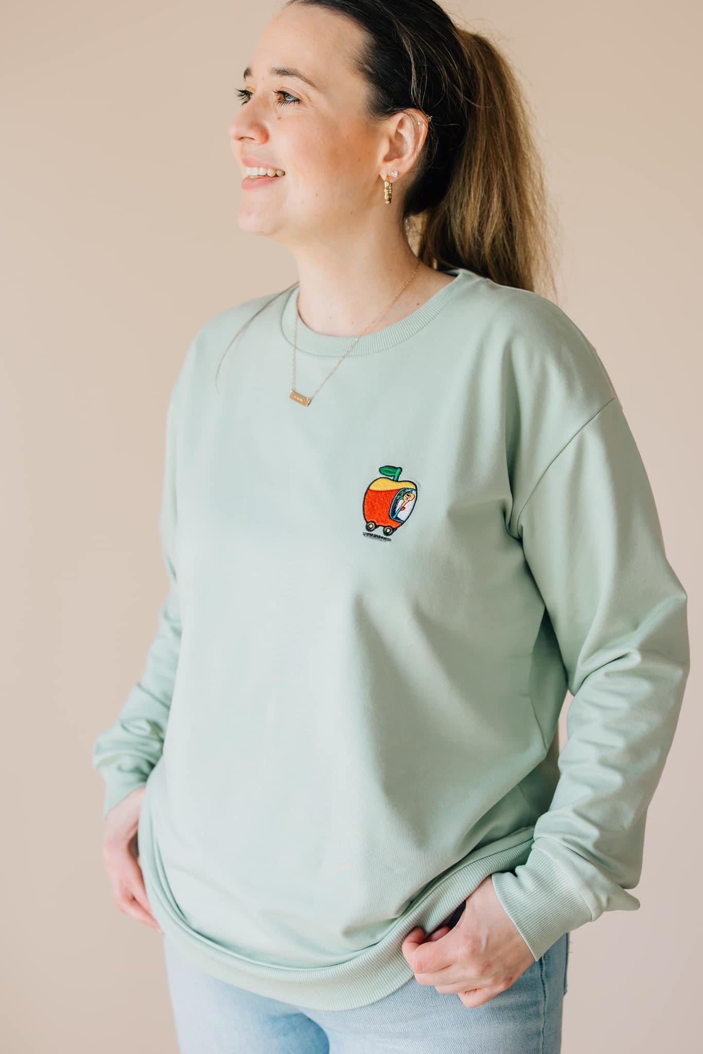 Richard Scarry's Busyworld™ Embroidered Adult Sweatshirt | Vintage Cartoon Pullover Hoodie | Casual Wear & Gift for Book Lovers